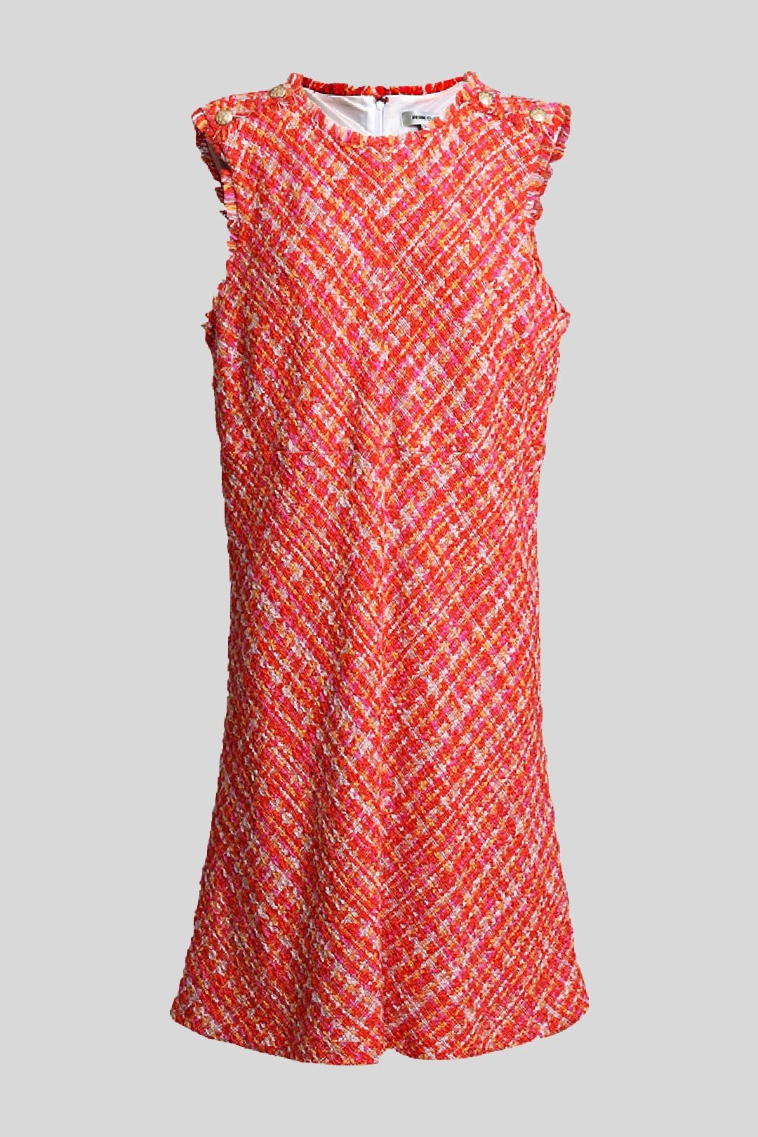 Perri Cutten - Tweed Mini Shift Dress