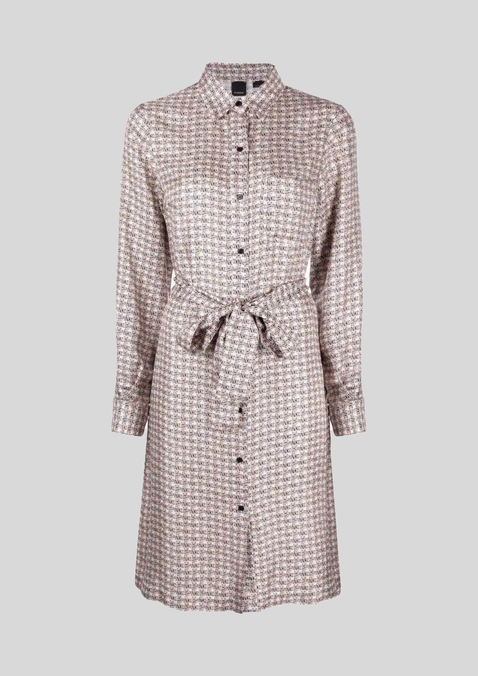 Pinko - Logo Print Shirtdress