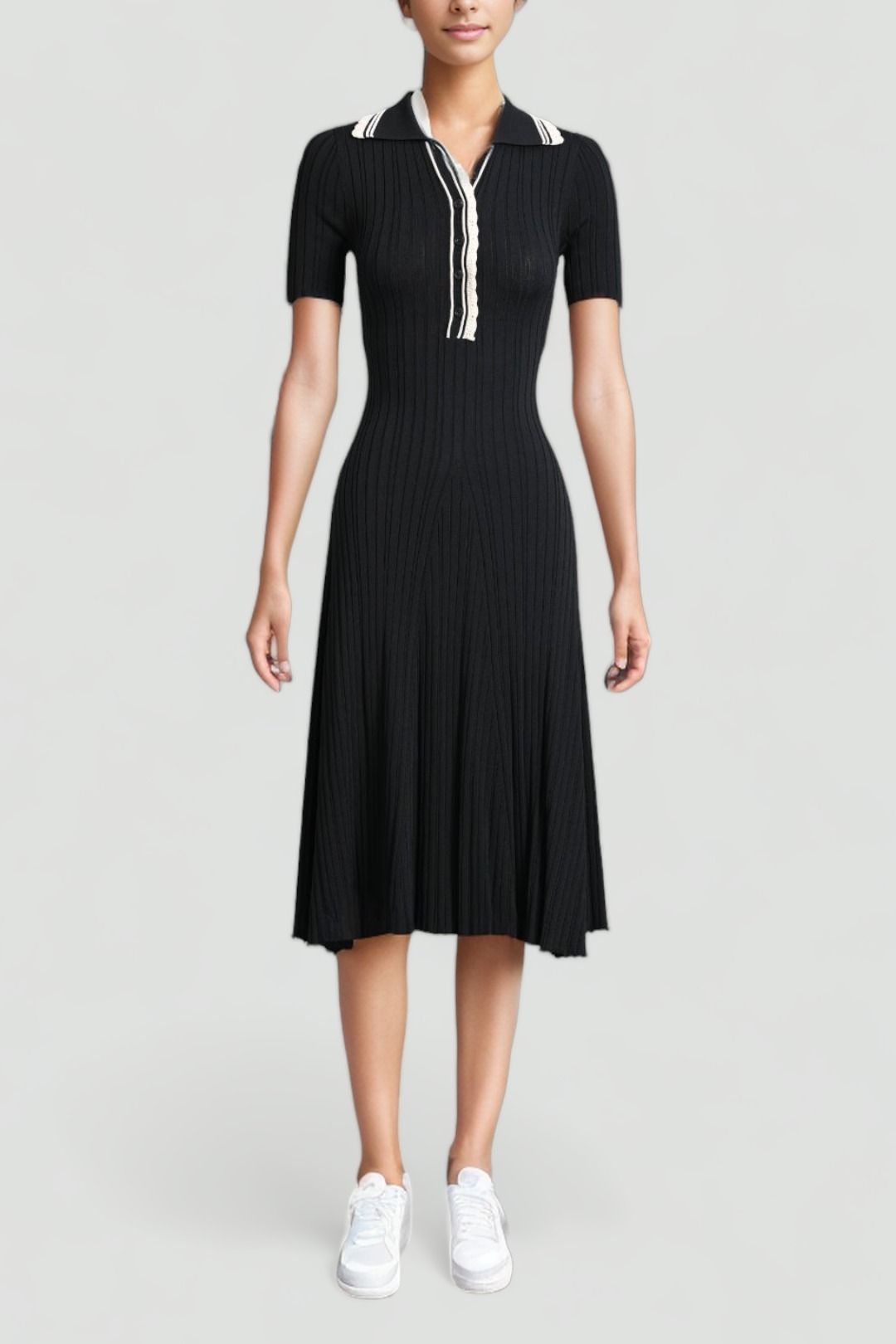 Portmans Poppy Contrast Milano Shirt Dress