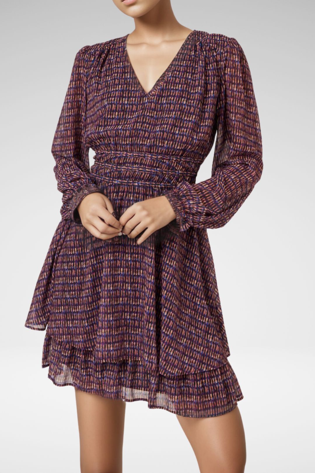 Portmans Phoenix Shirred Waist Dress