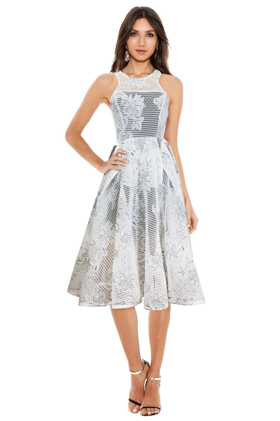 Premonition - Artisan Dress - White - Front