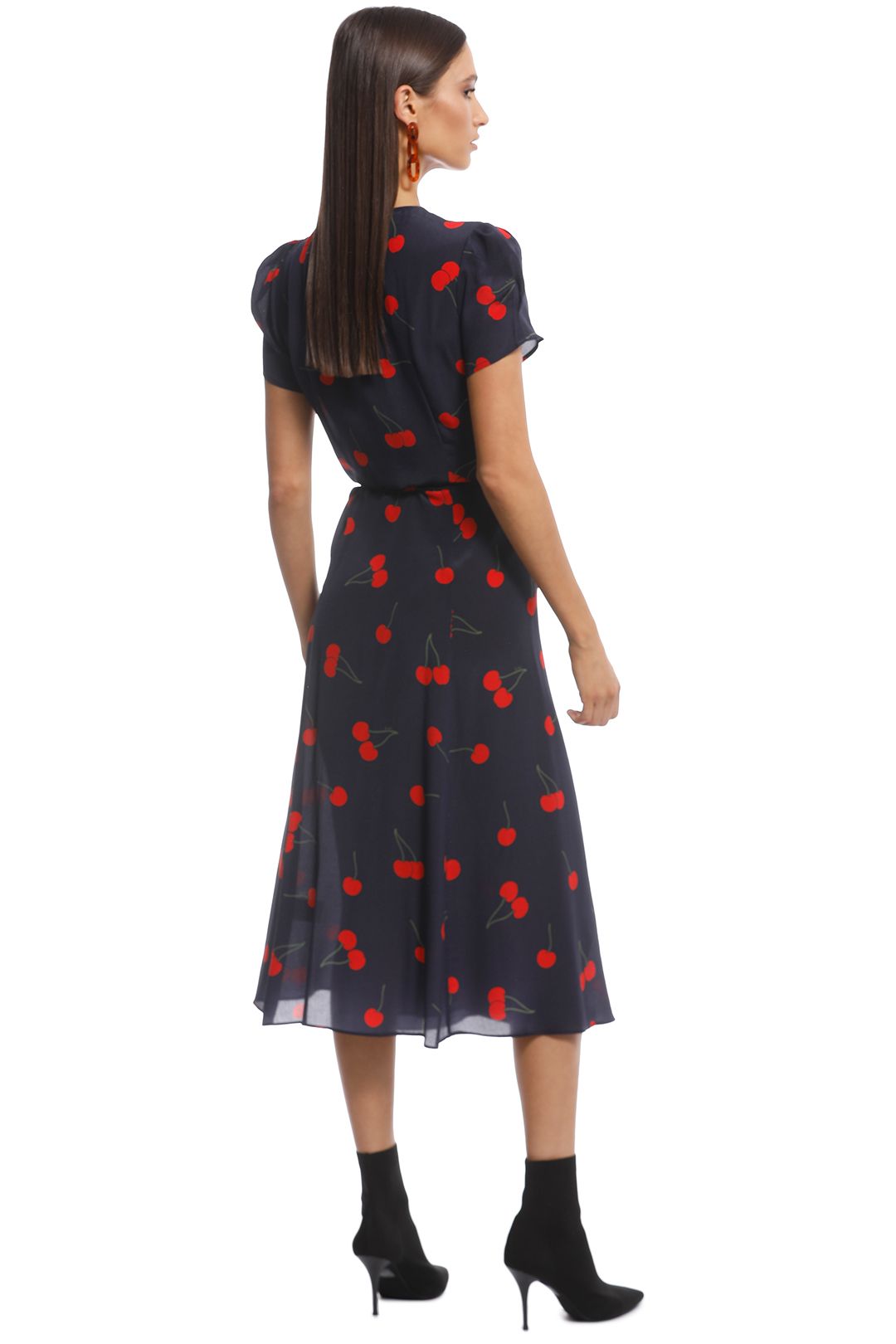 The Teale Midi Dress Wild Cherry By Realisation Par For Hire