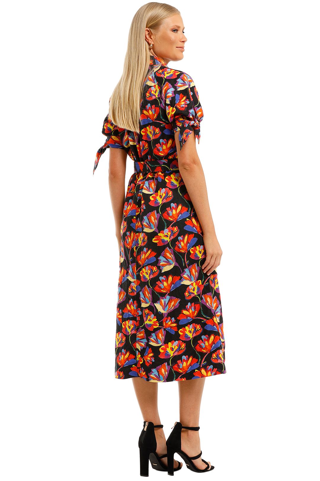 Rebecca-Vallance-Cintia-SS-Mid-Dress-Print-Back