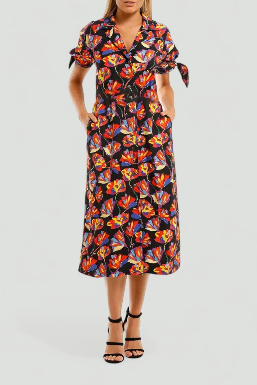 Rebecca-Vallance-Cintia-SS-Mid-Dress-Print-Front