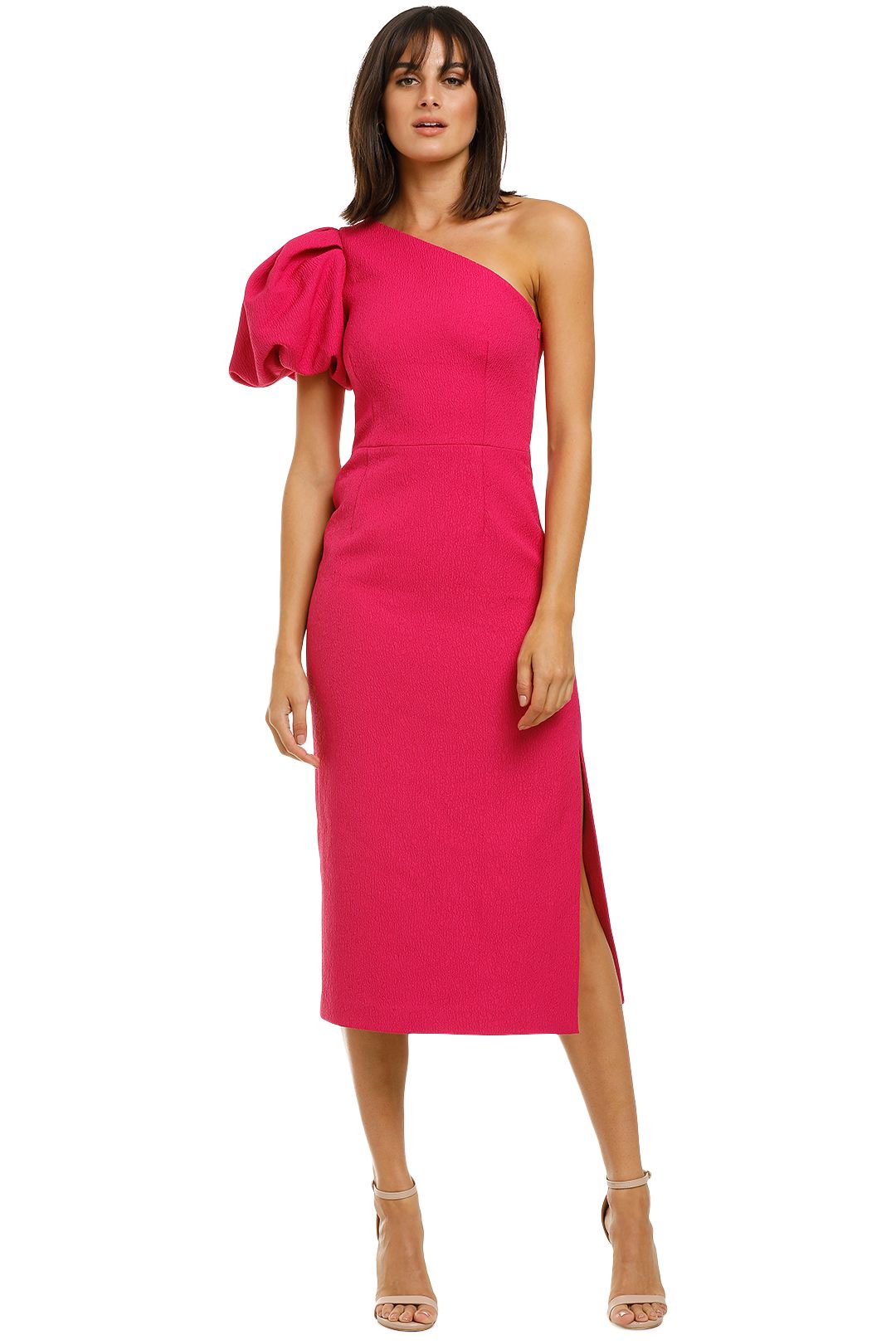 rebecca vallance luna short sleeve gown
