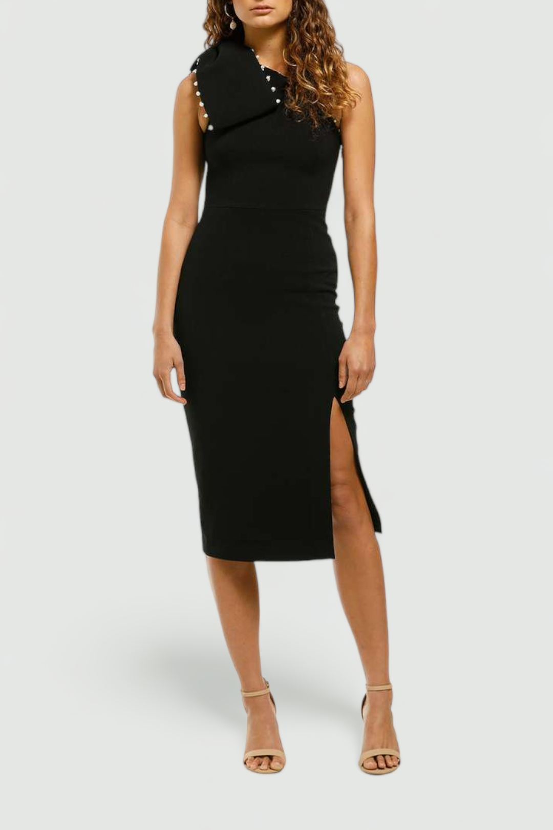 Rebecca-Vallance-Pipi-Midi-Black-Front