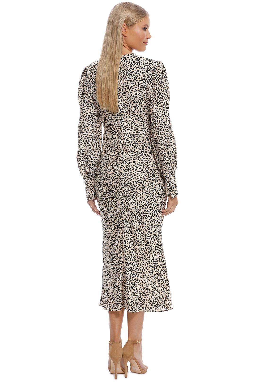 Anya Dress in Leopard Print by Rebecca 