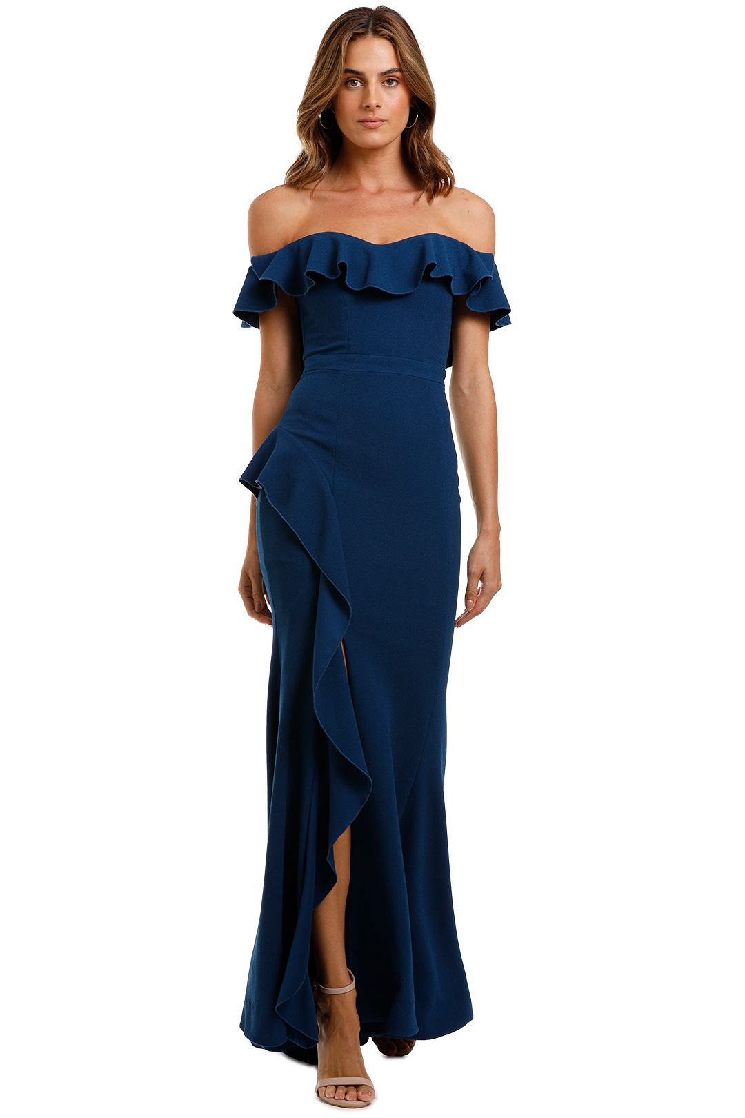 Image of Rebecca Vallance - Aegean Off Shoulder Gown