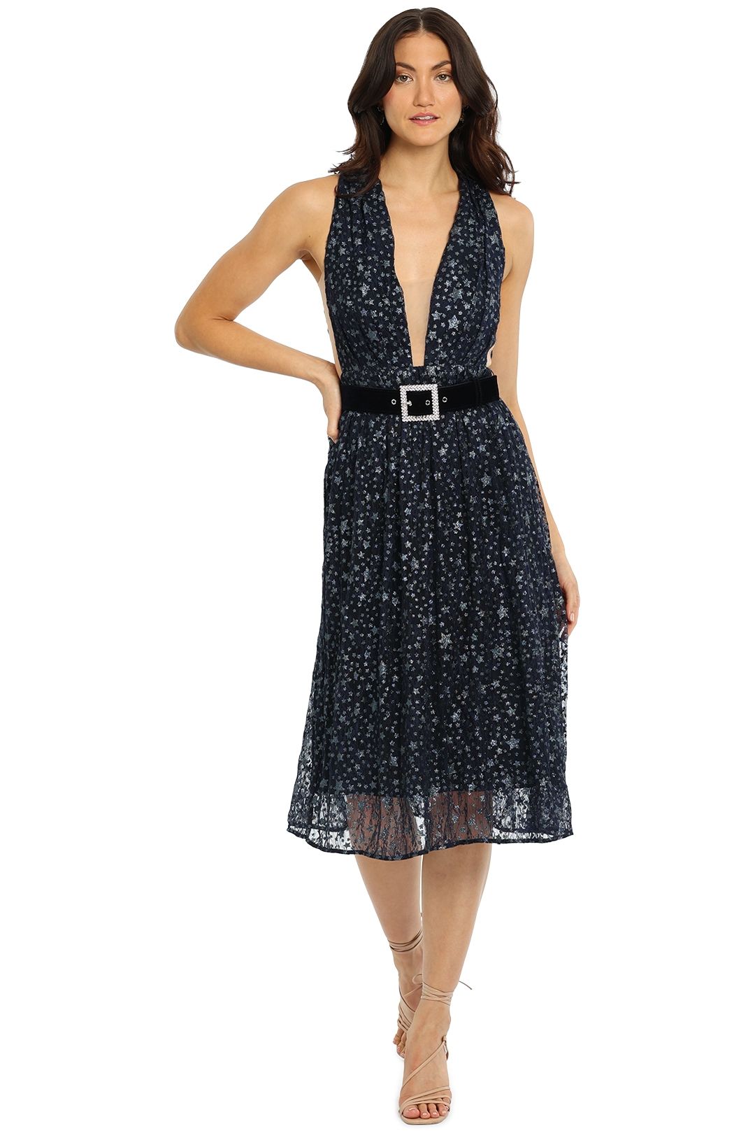 Hire Celestine Midi Dress | Rebecca 