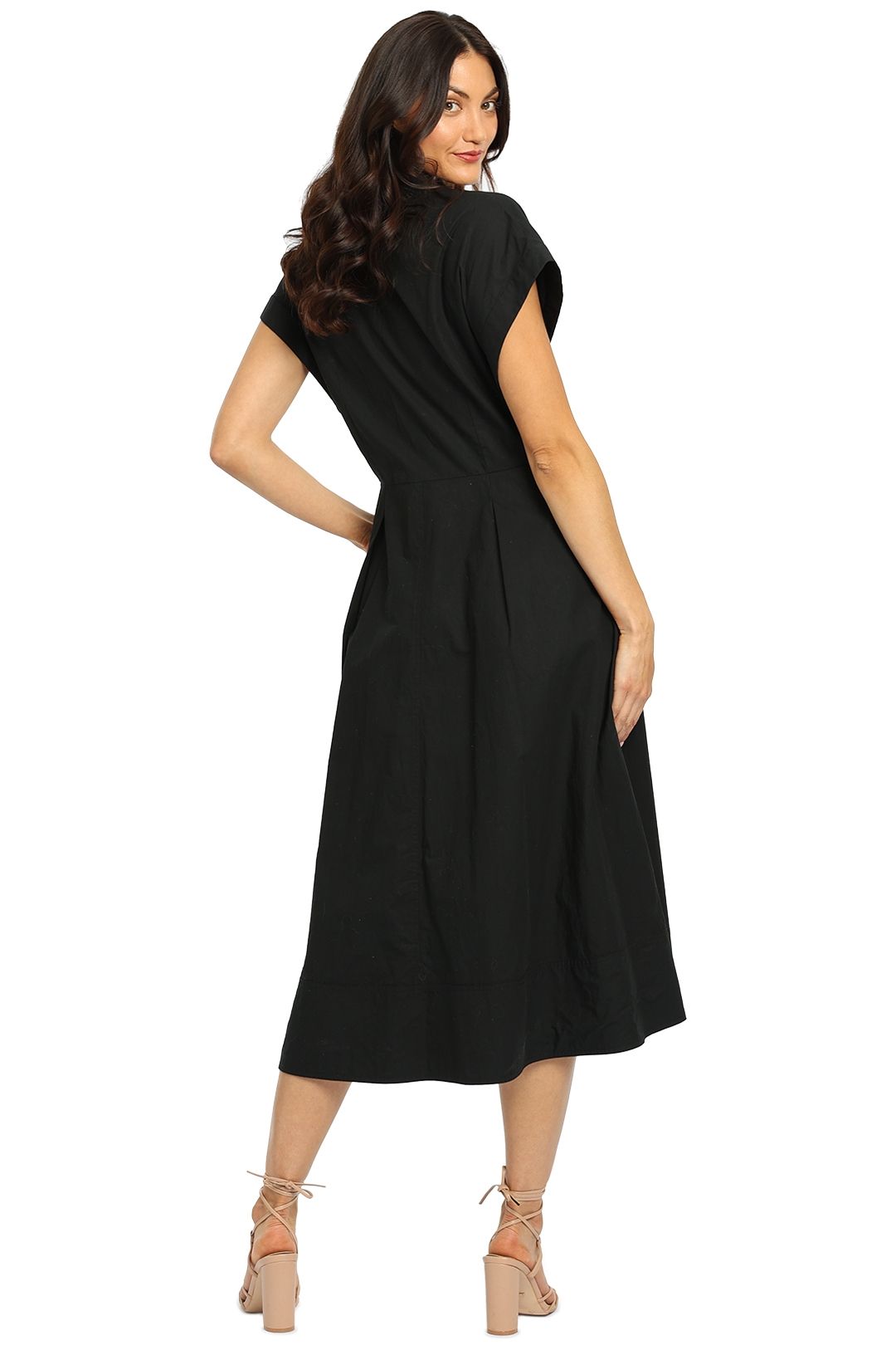 Rebecca Vallance Fes Midi Dress black