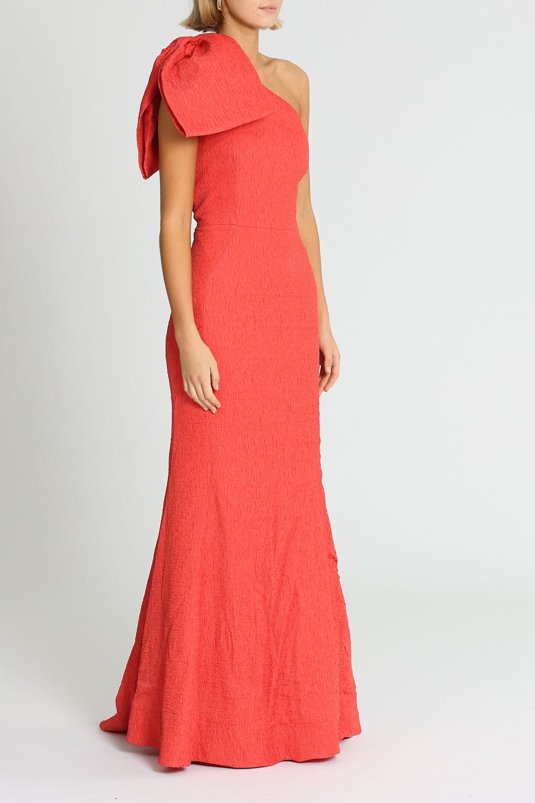 Rebecca Vallance Francesca Gown Pink Bow Detail