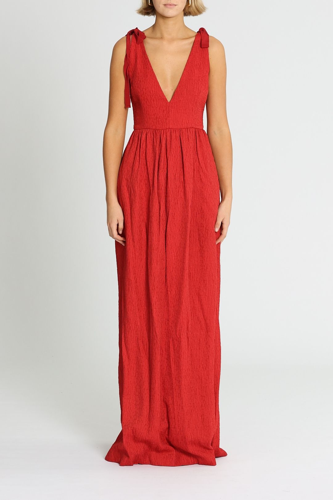 Image of Harlow Tie Gown