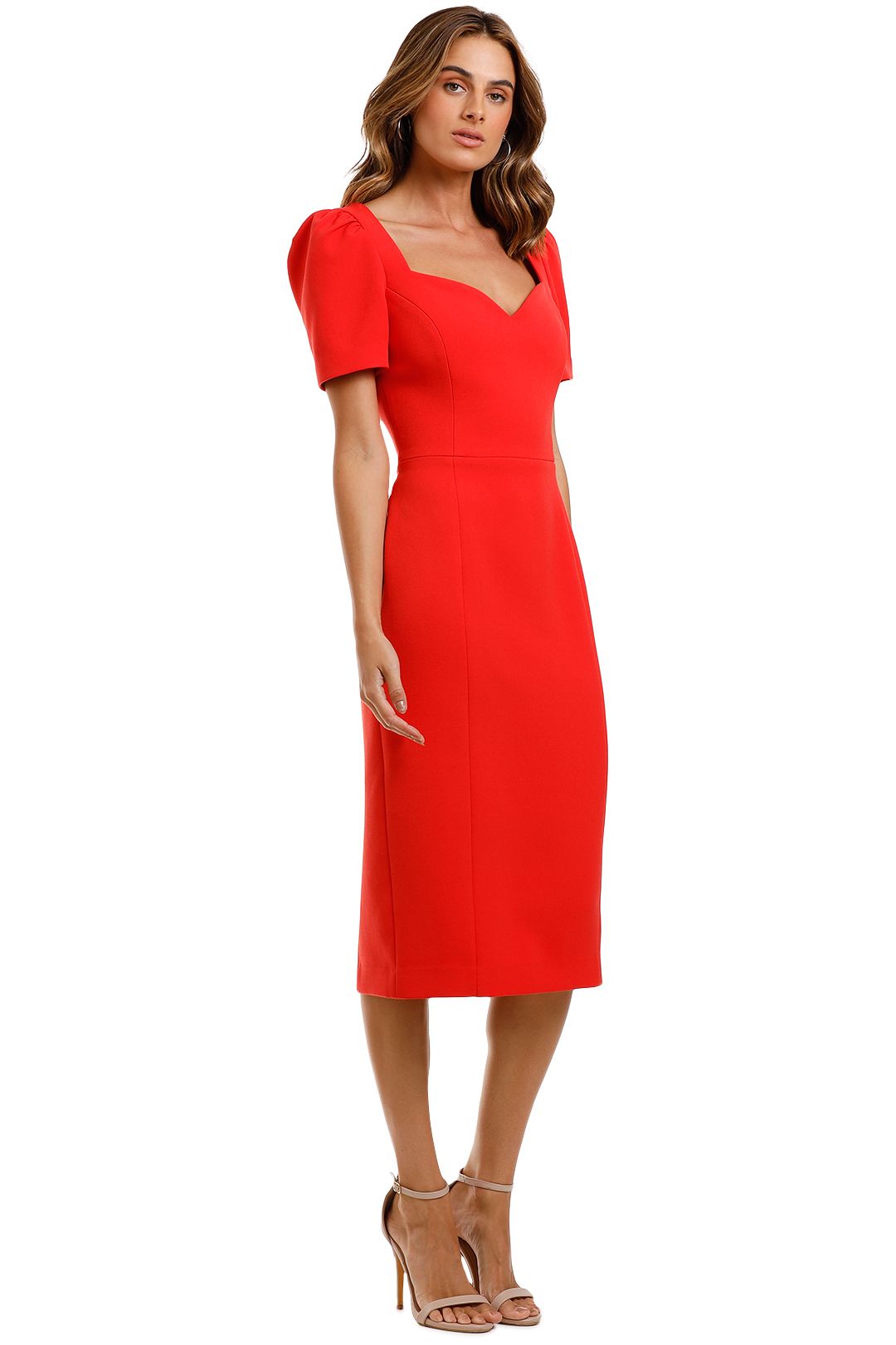 Rebecca Vallance Lamour Dress Red