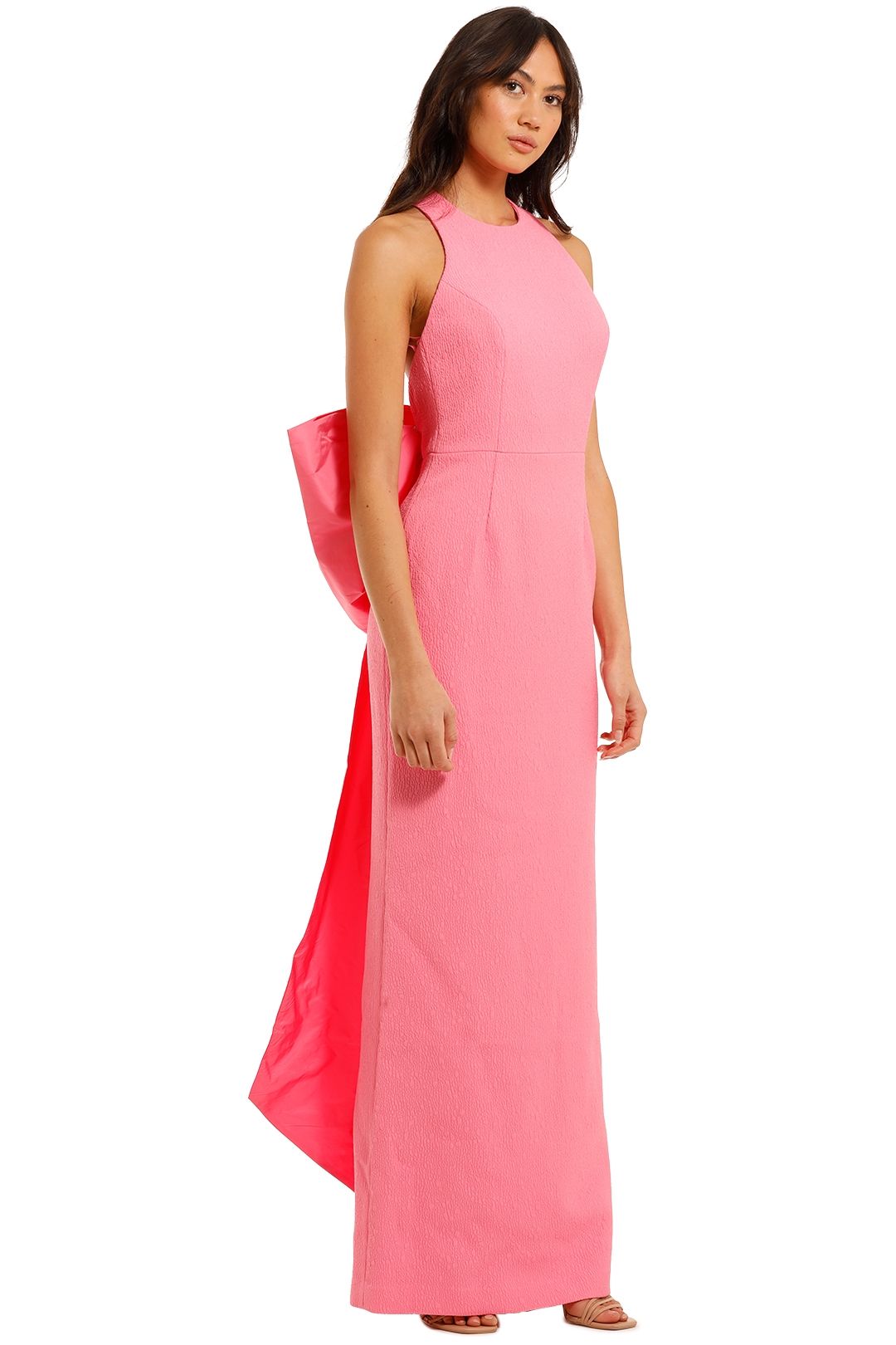 Rebecca Vallance Montez Gown Light Pink halter