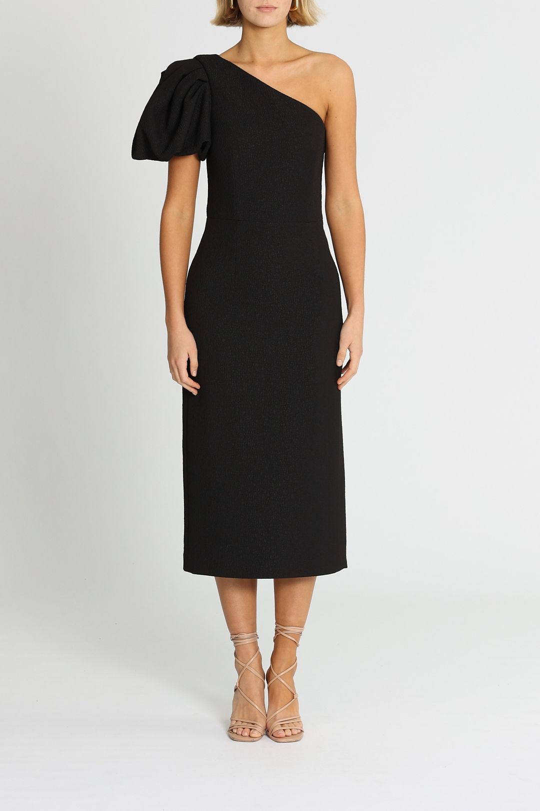 Rebecca Vallance Natalia OS Black Midi