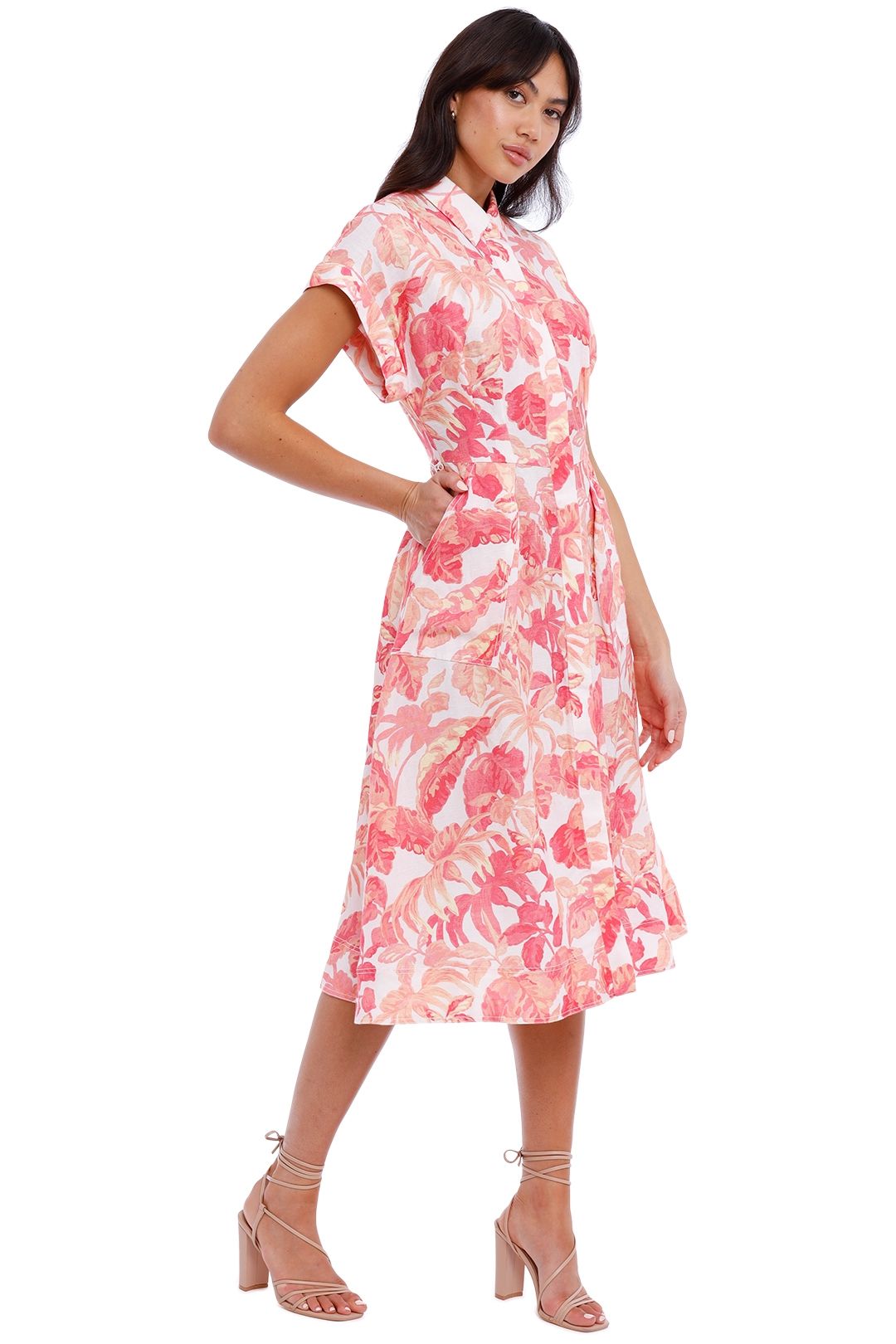 Rebecca Vallance Tropicale Midi Fit and Flare