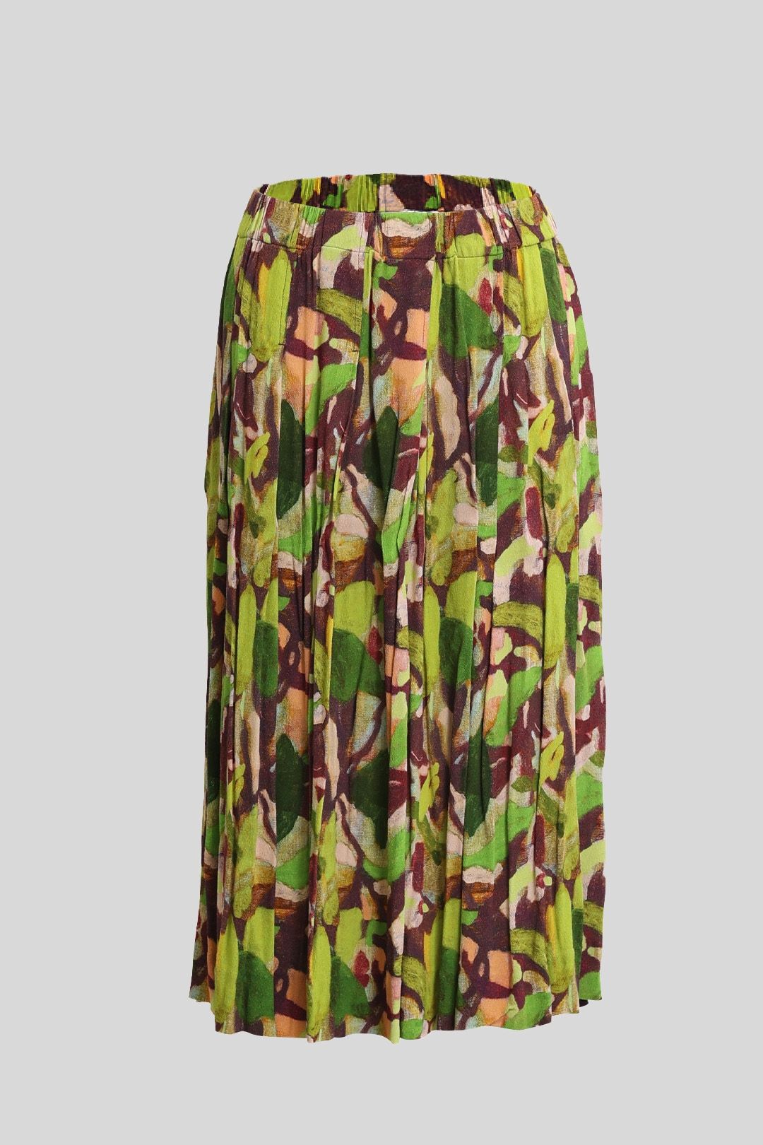 Rebekah Callaghan x Gorman  - Maple Leaf Pleated Full Skirt