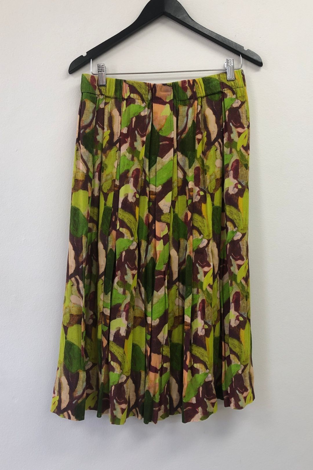 Rebekah Callaghan x Gorman  - Maple Leaf Pleated Full Skirt