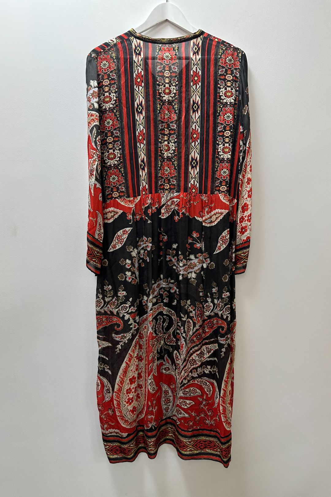 Isabel Marant Étoile Red Tilda Paisley Midi Dress