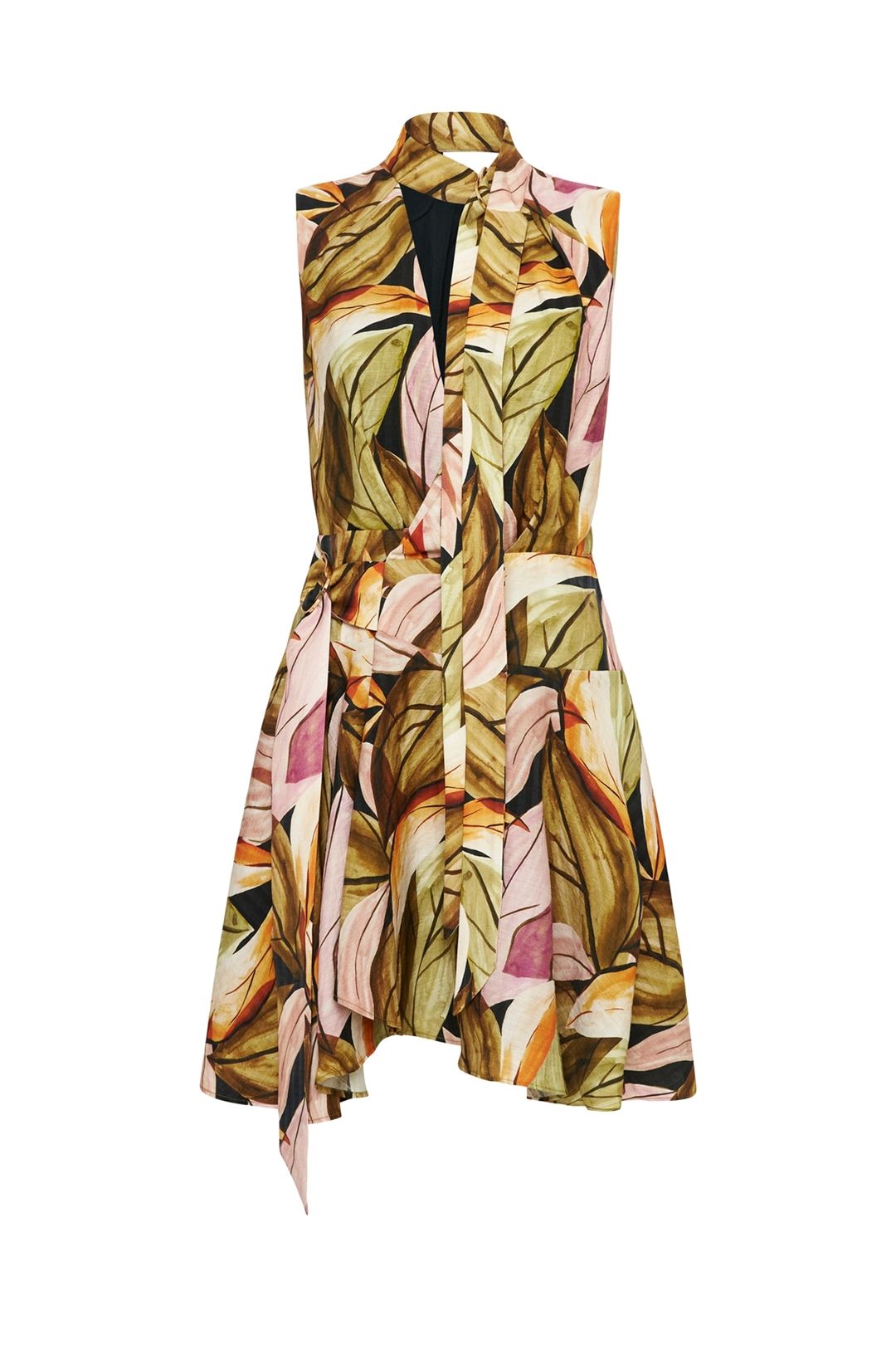 Image of Acler - Ridgeway Dress - Falling Leaves