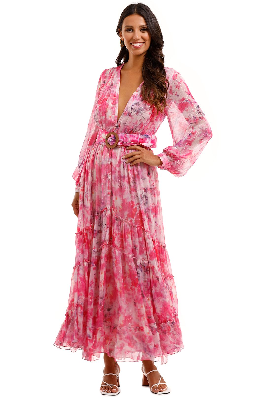 Rococo Sand Hikari Dress V neckline