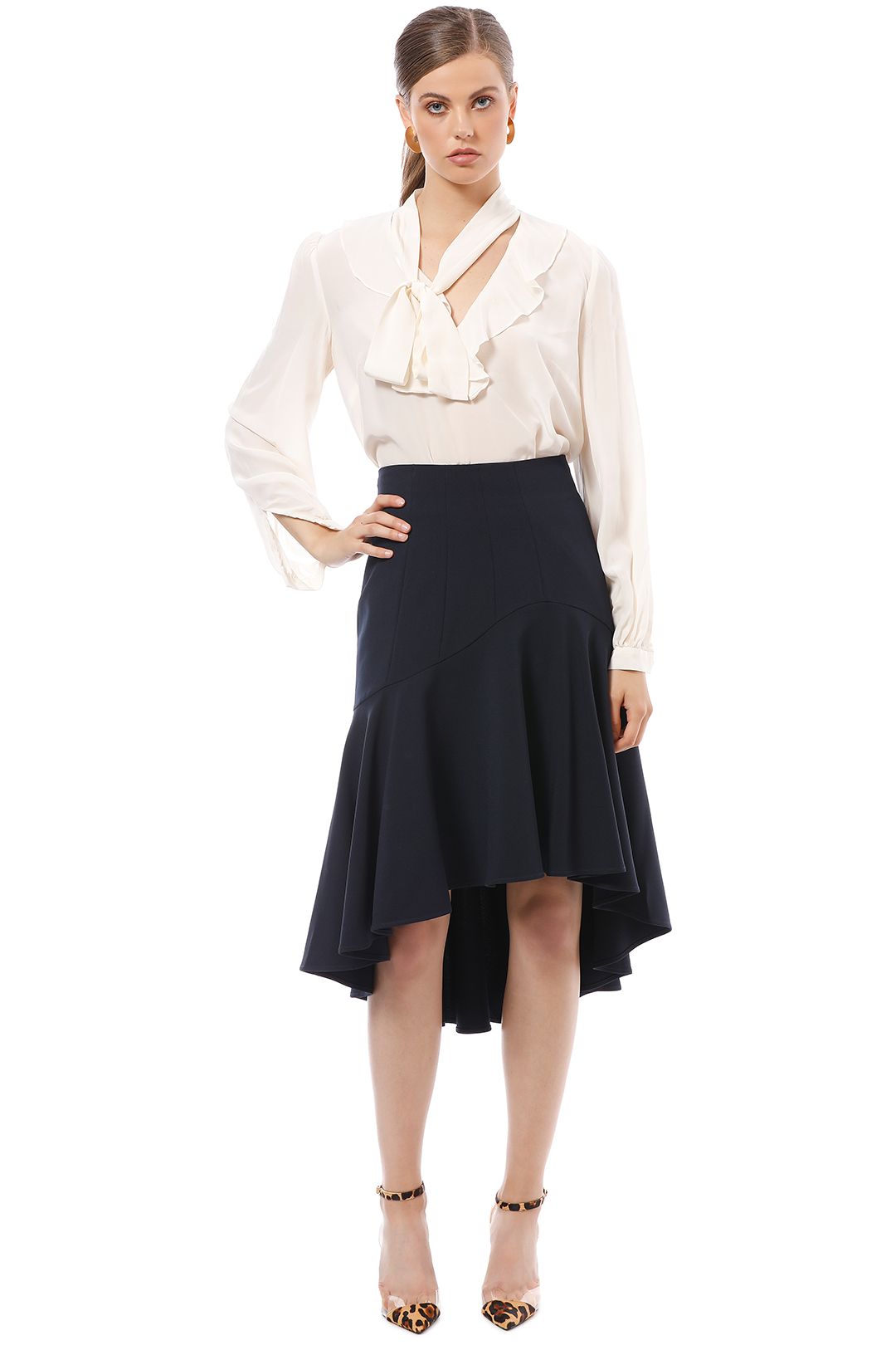 Rodeo Show - Bianca Skirt - Navy - Front