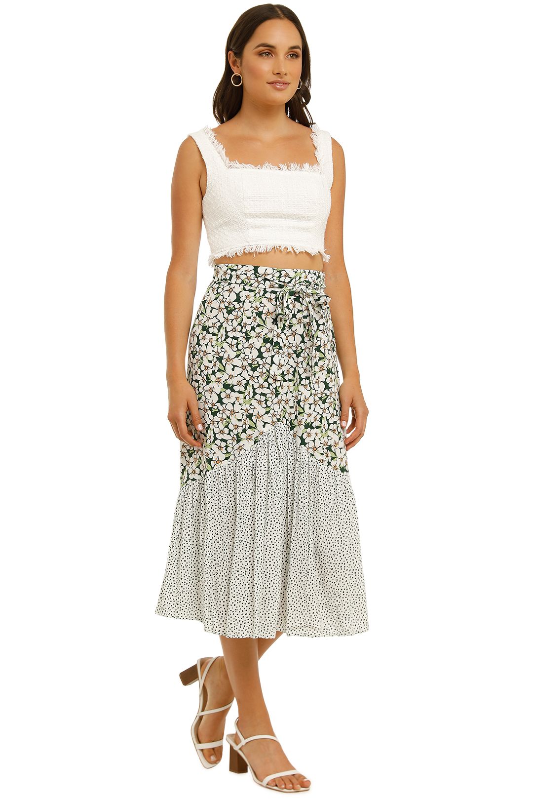 Rue-Stiic-Sheffield-Skirt-Emerald-Posy-Floral-Confetti-Mix-Side