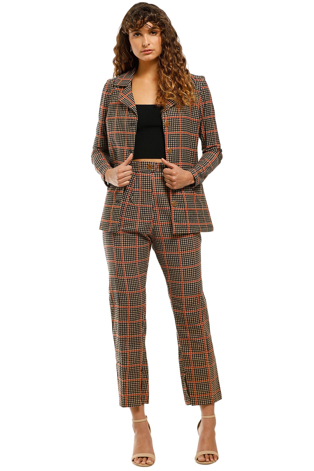 Rue-Stiic-Tennesse-Blazer-and-Pant-Set-Houndstooth-Front