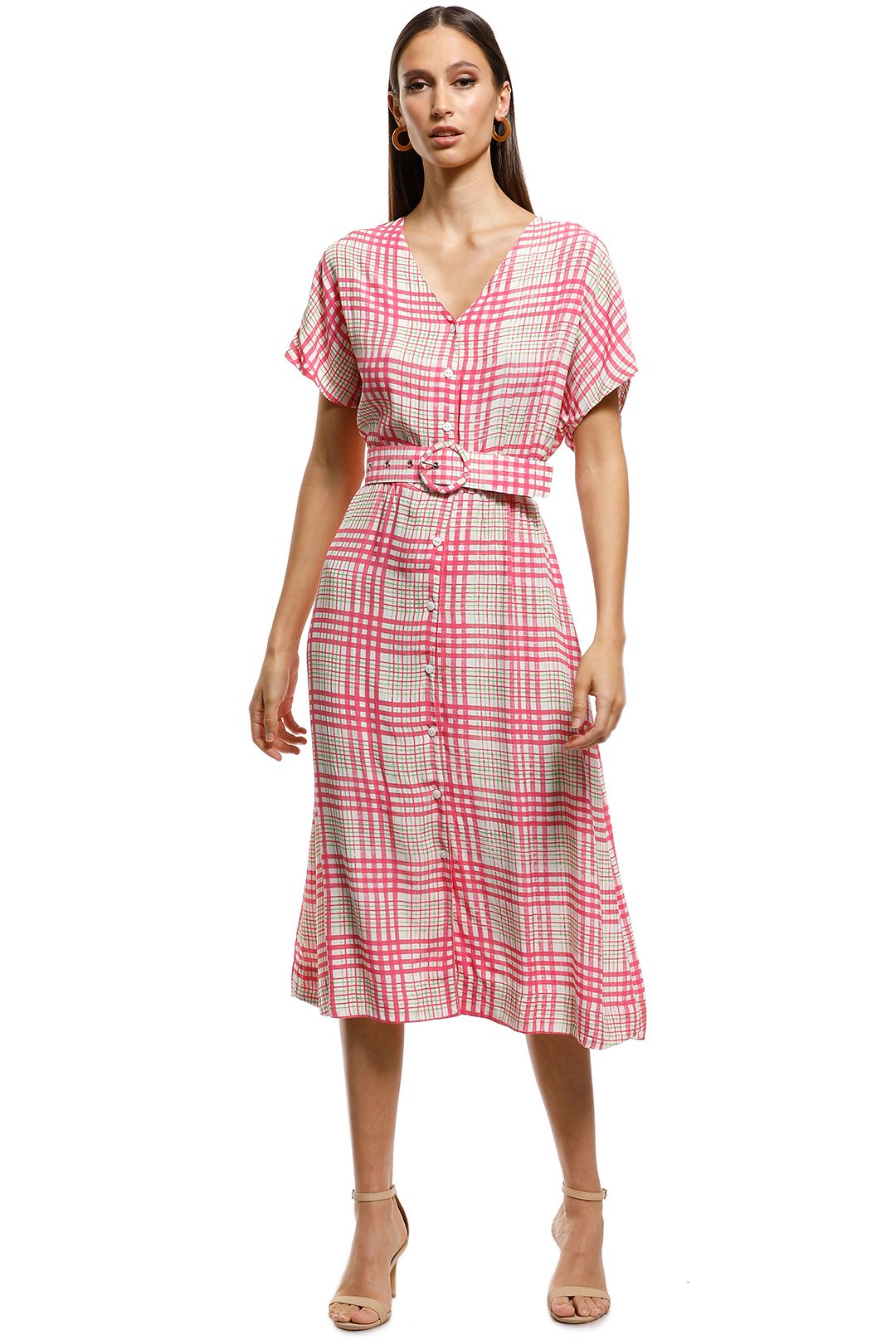 S/W/F - Castle Dress - Pink - Front