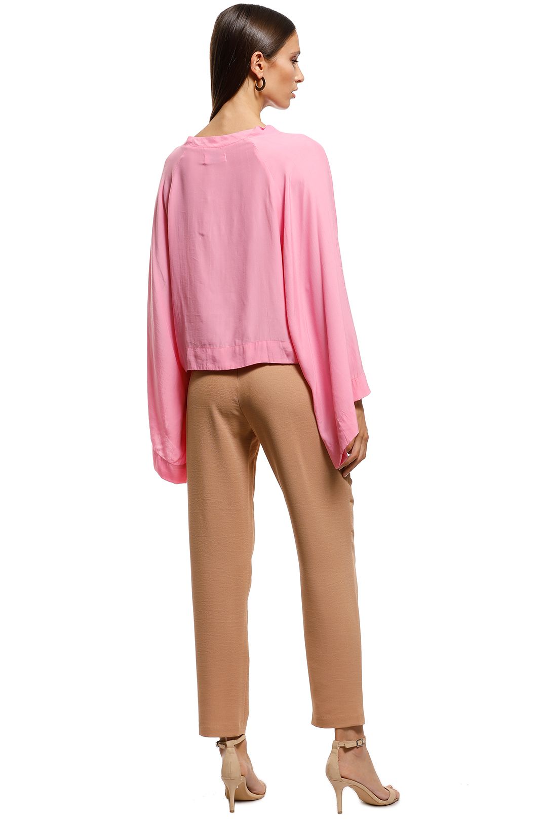 S/W/F - Flick Top - Pink - Back