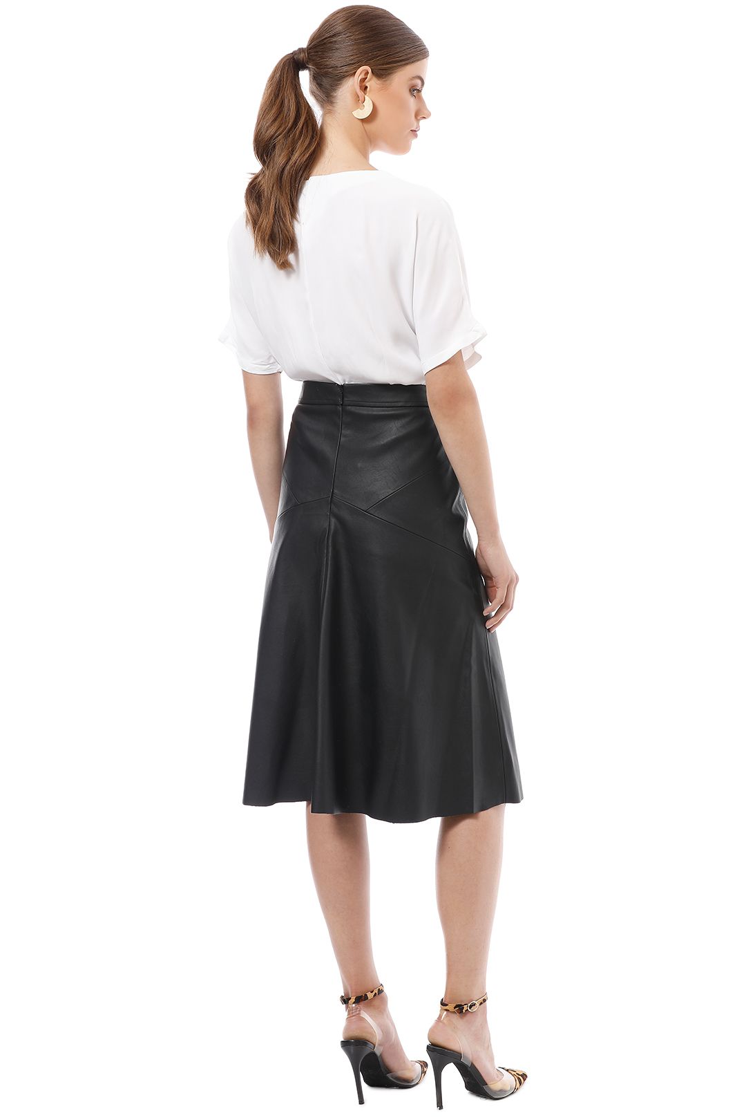 Ashley Midi Skirt by Saba for Rent | GlamCorner