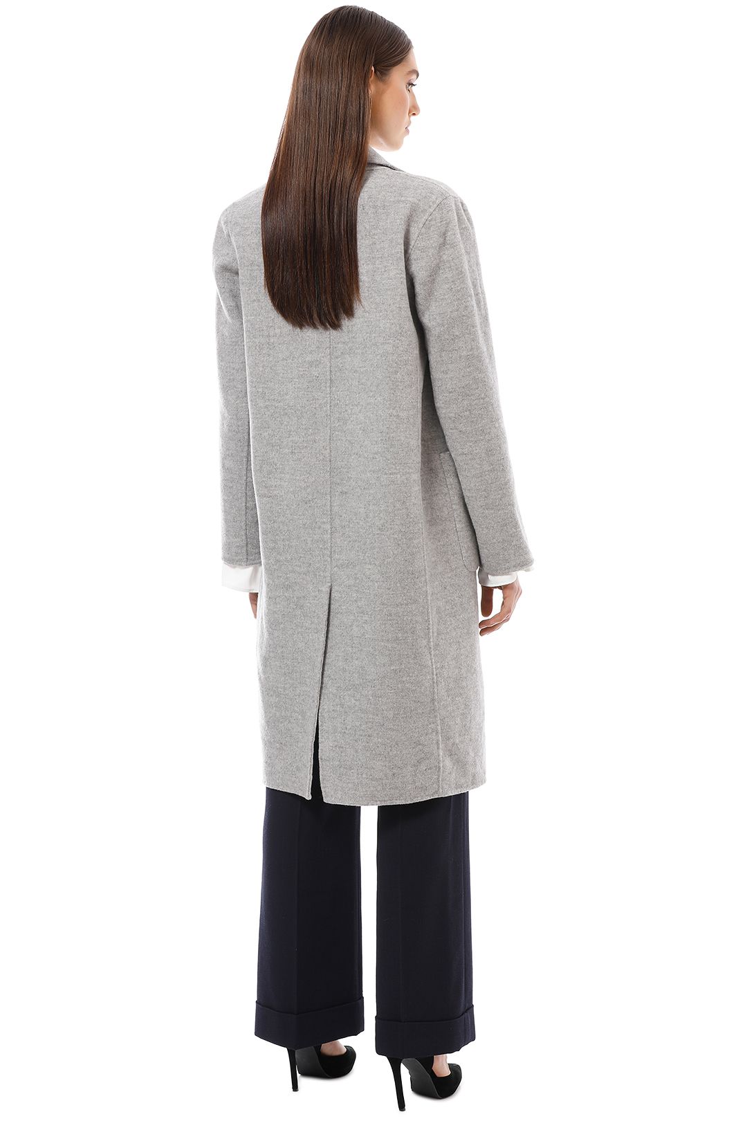Saba - Kayla Reversible Coat - Grey - Back