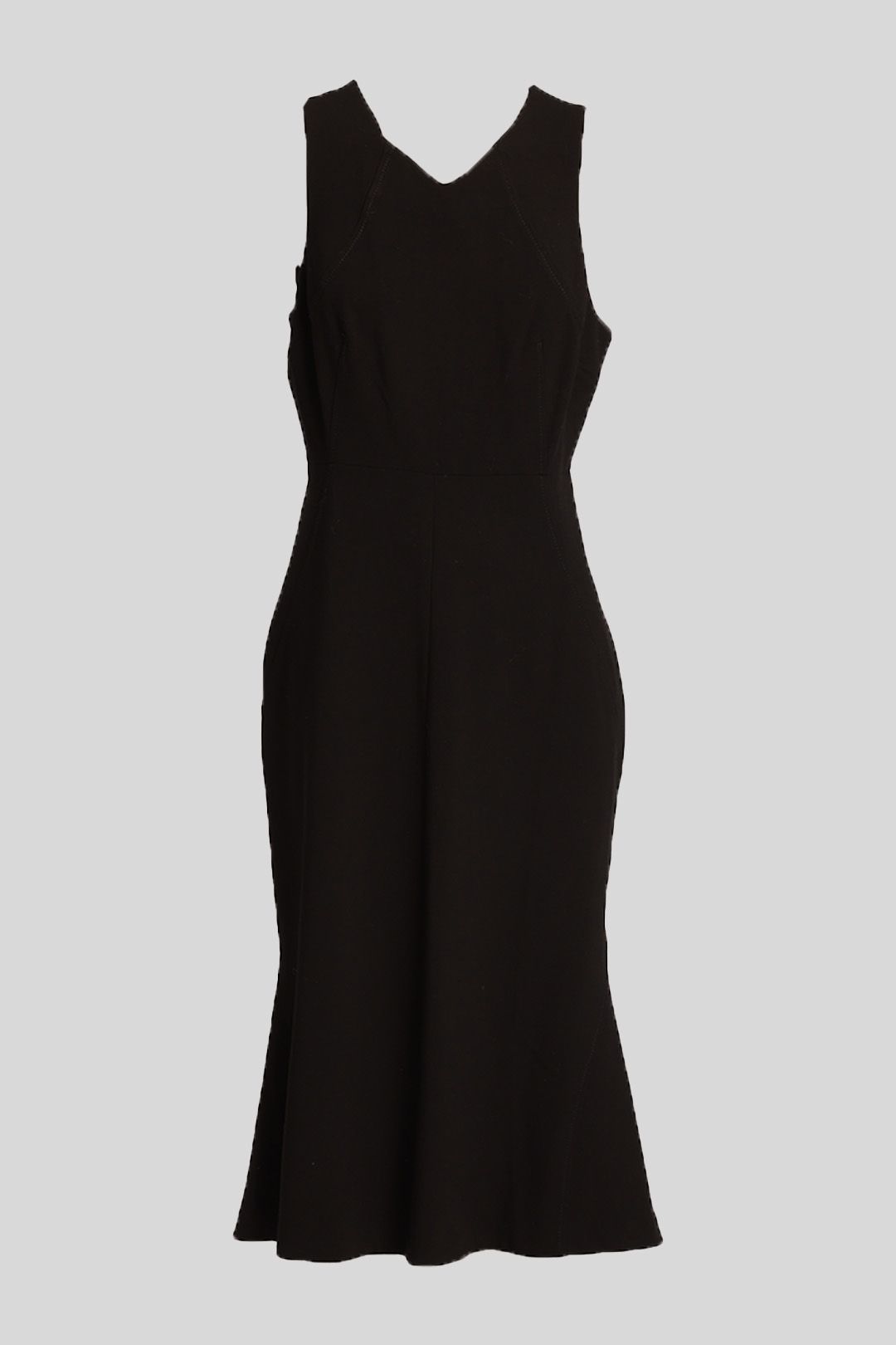 Saba - Black Sleeveless Midi Dress