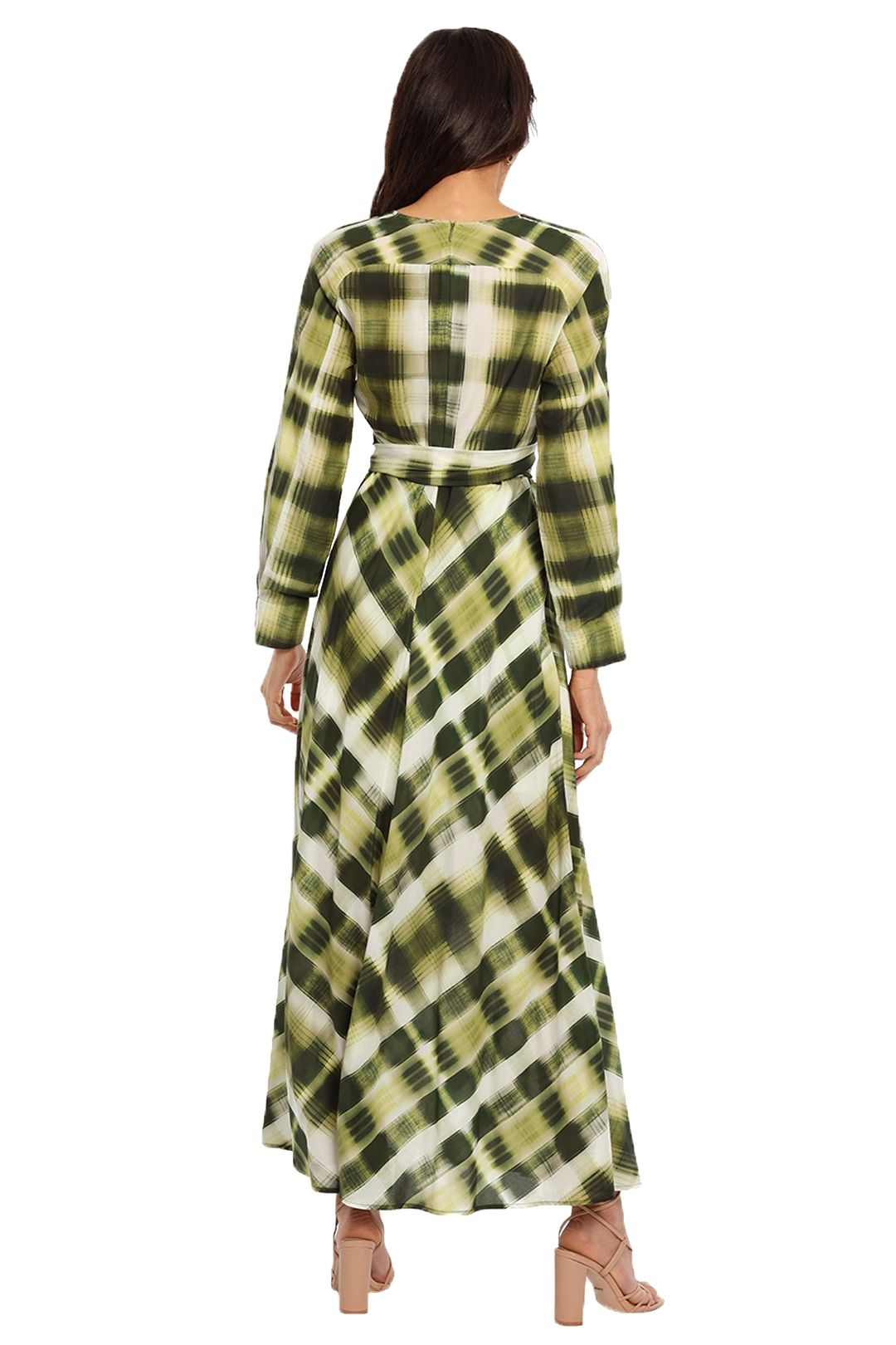 saba Croix Silk Dress Maxi