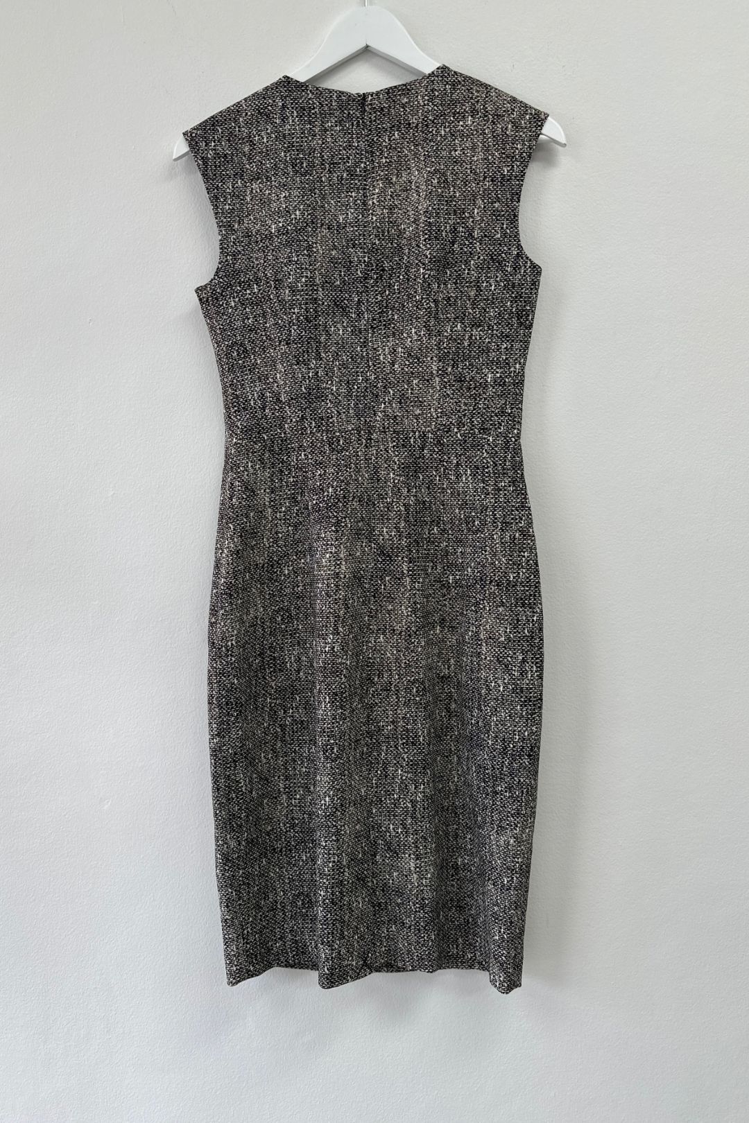 Saba - Tweed Print Sleeveless Dress