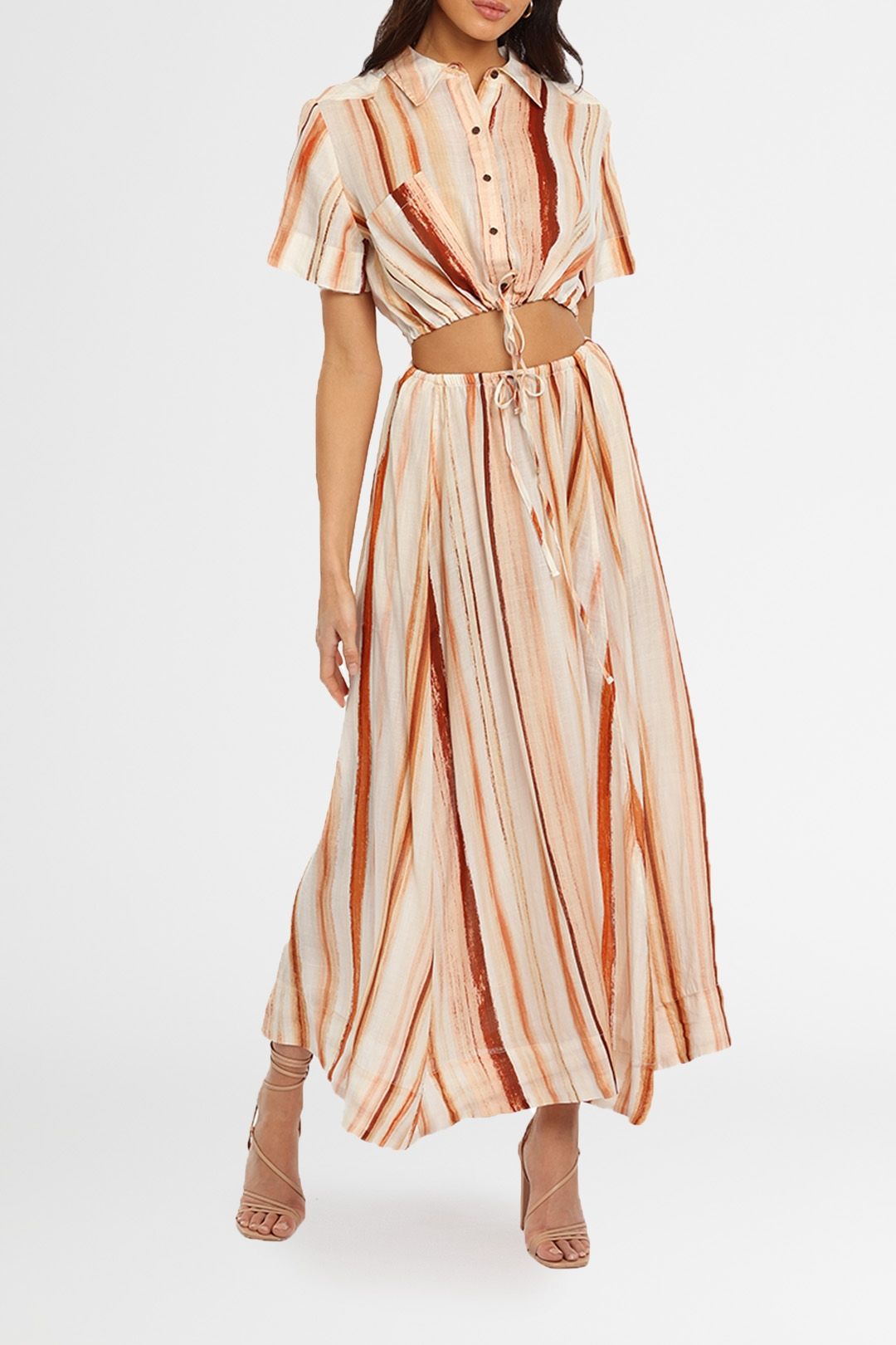 Saba Yiri Top and Skirt Set
