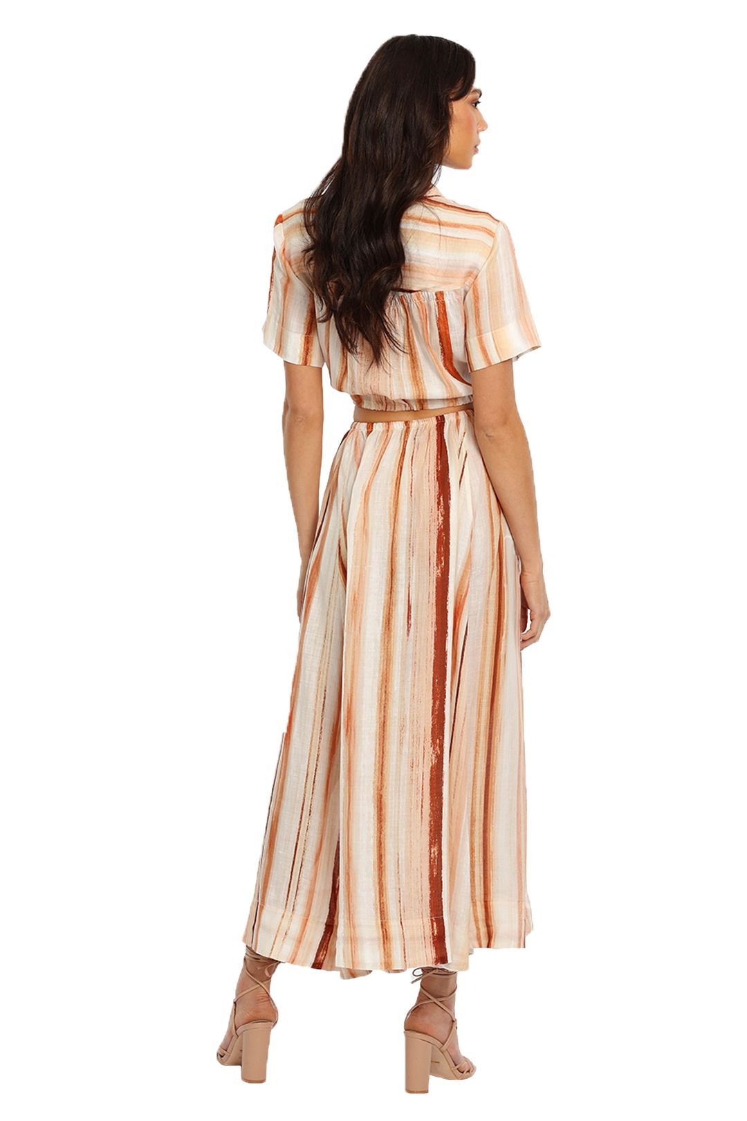 Saba Yiri Top and Skirt Set Midi