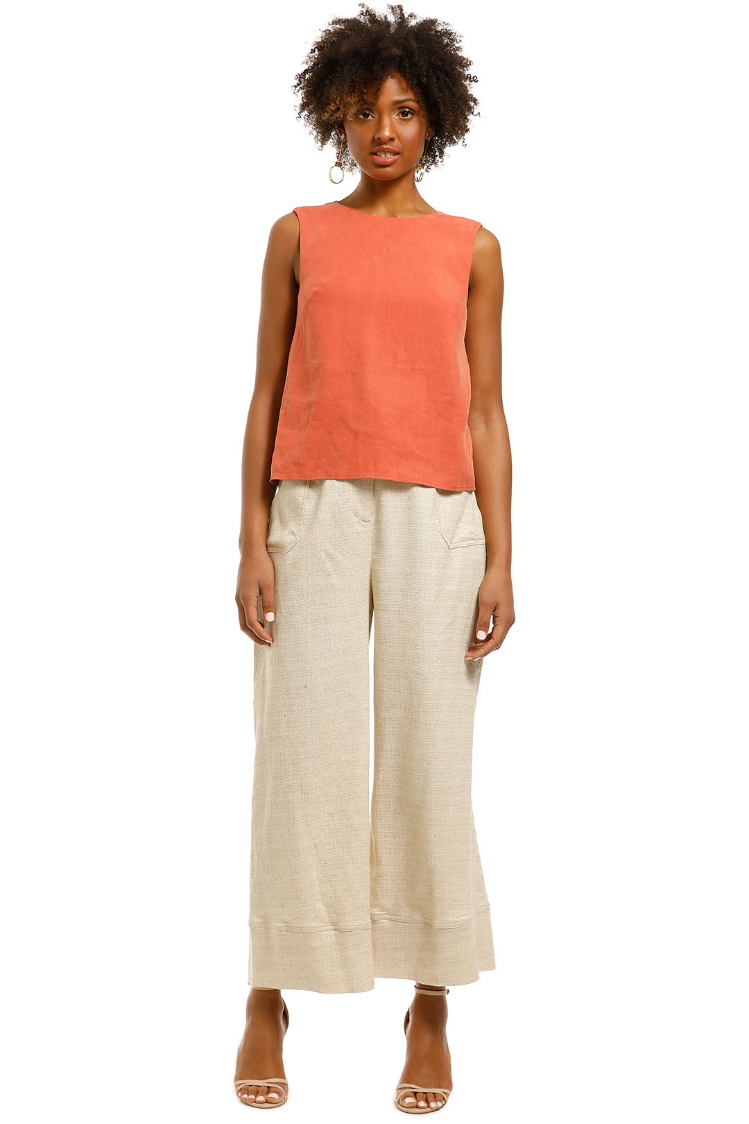 Saints-The-Label-Adern-Top-Rust-Front