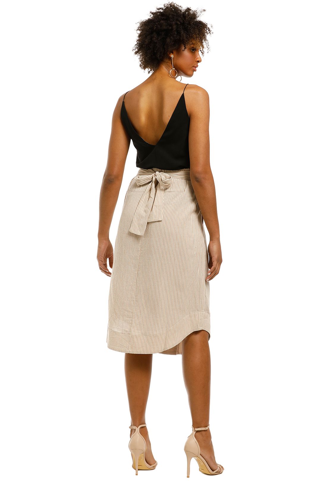 Saints-The-Label-Rowling-Shirt-Dress-Tan-Stripe-Back