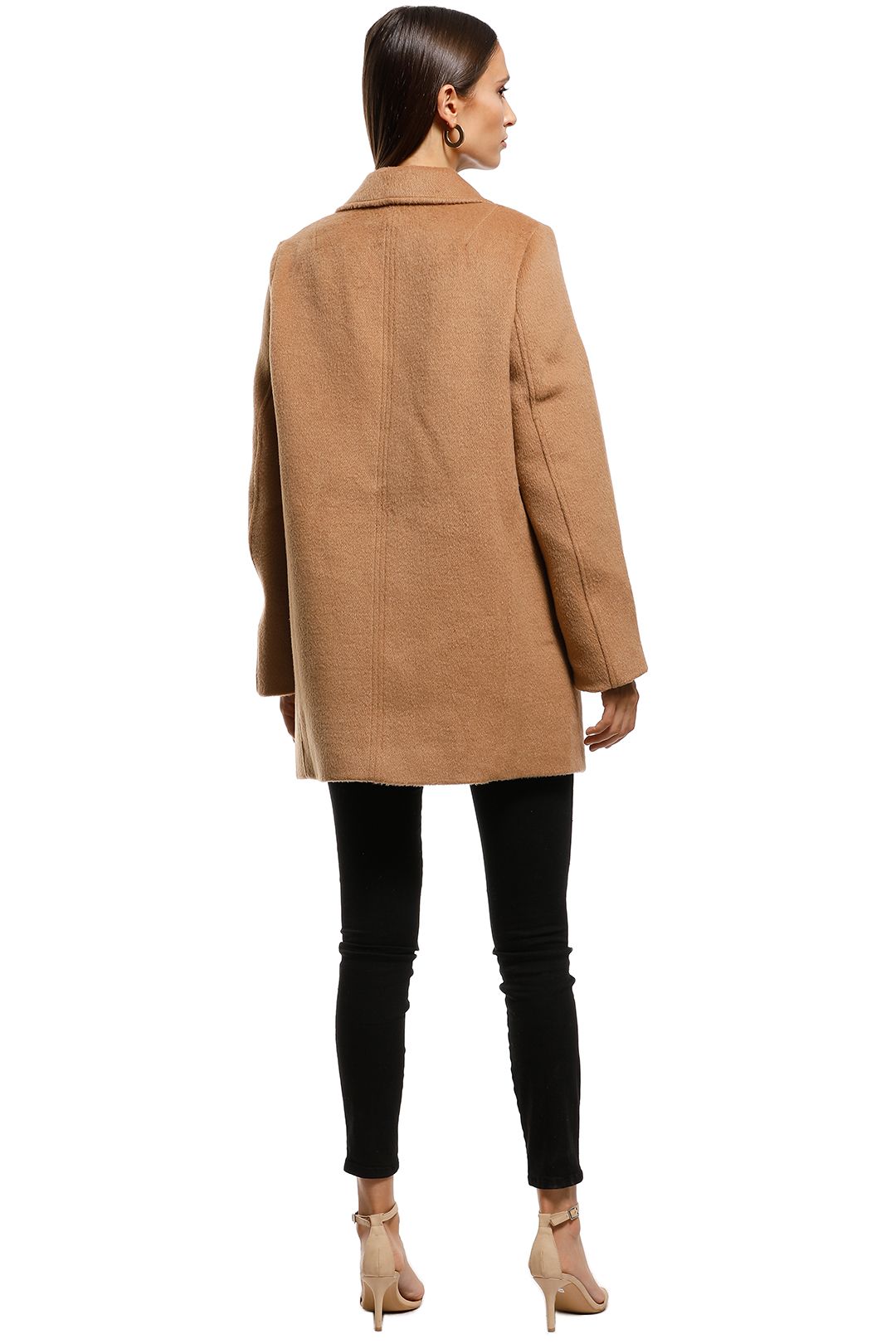 Saints The Label - Hampshire Coat - Camel - Back
