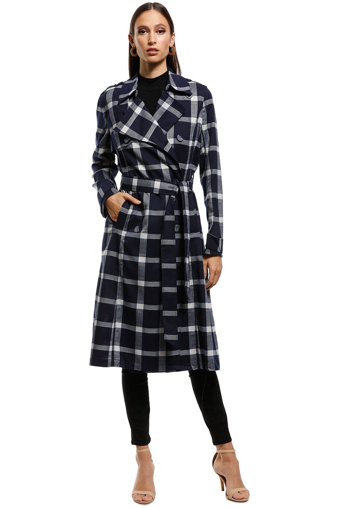 Indiana Trench Coat by Saints the Label for Hire | GlamCorner