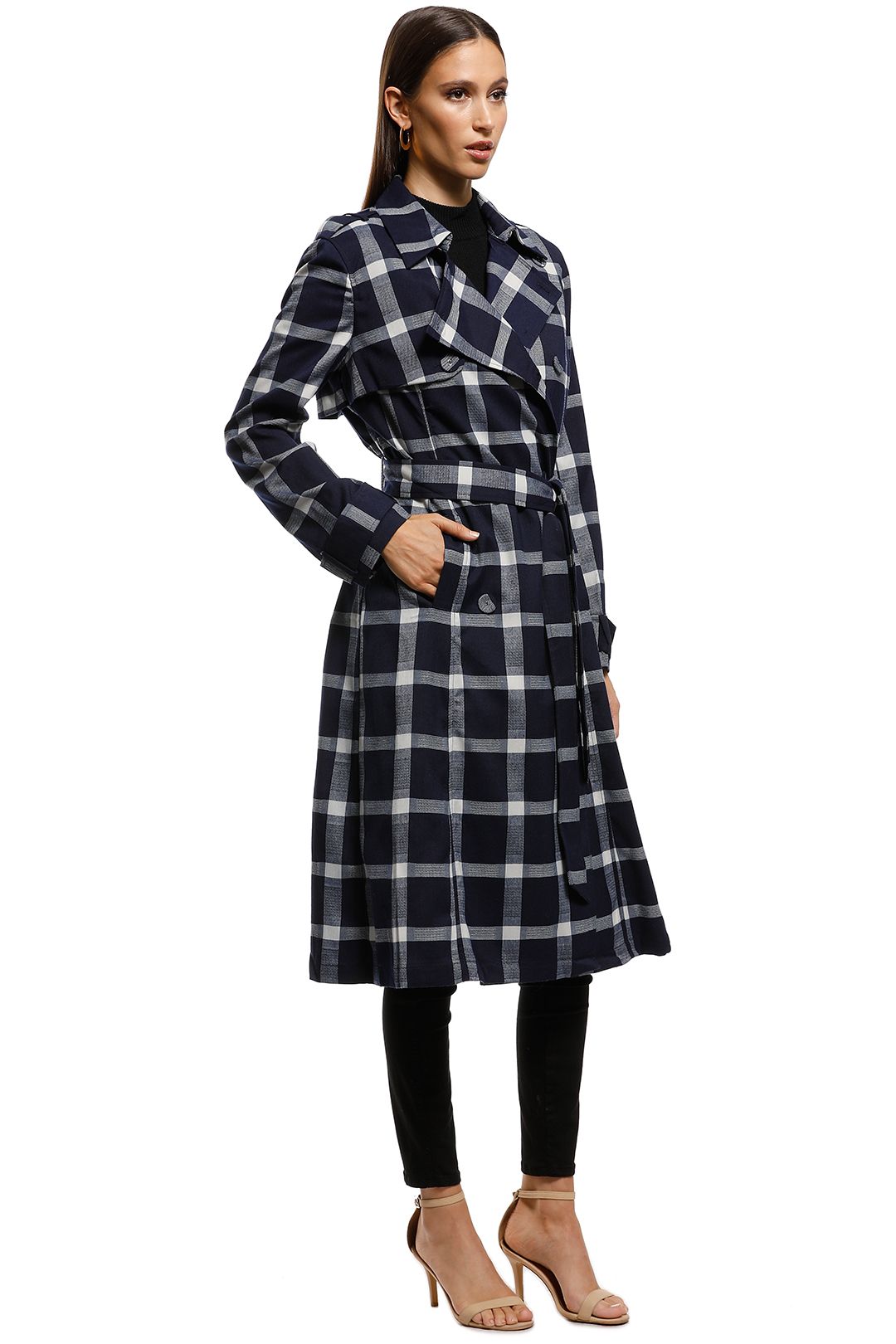 Indiana Trench Coat by Saints the Label for Hire | GlamCorner