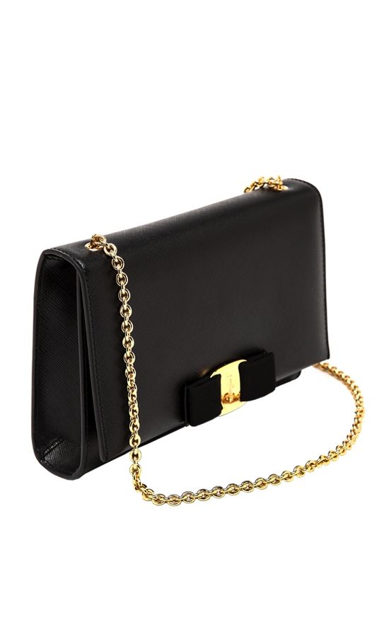 Salvatore Ferragamo - Miss Vara Mini Bag - Black - Front Side