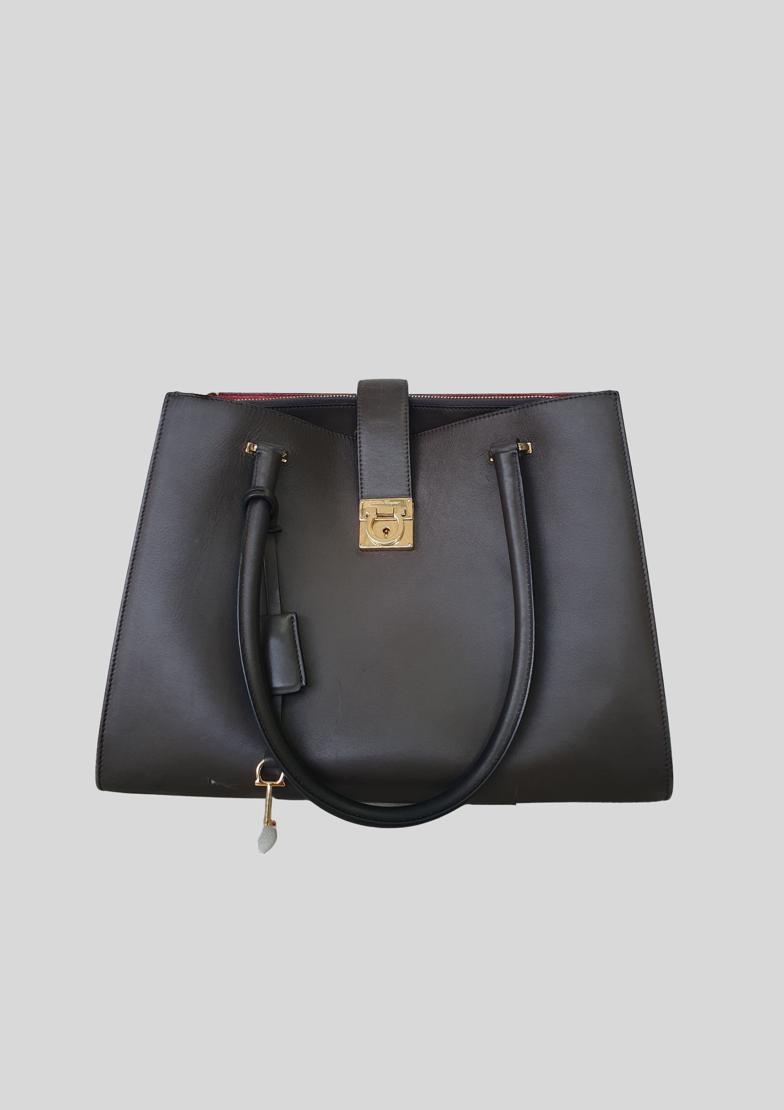 Salvatore Ferragamo - Leather Tote Bag