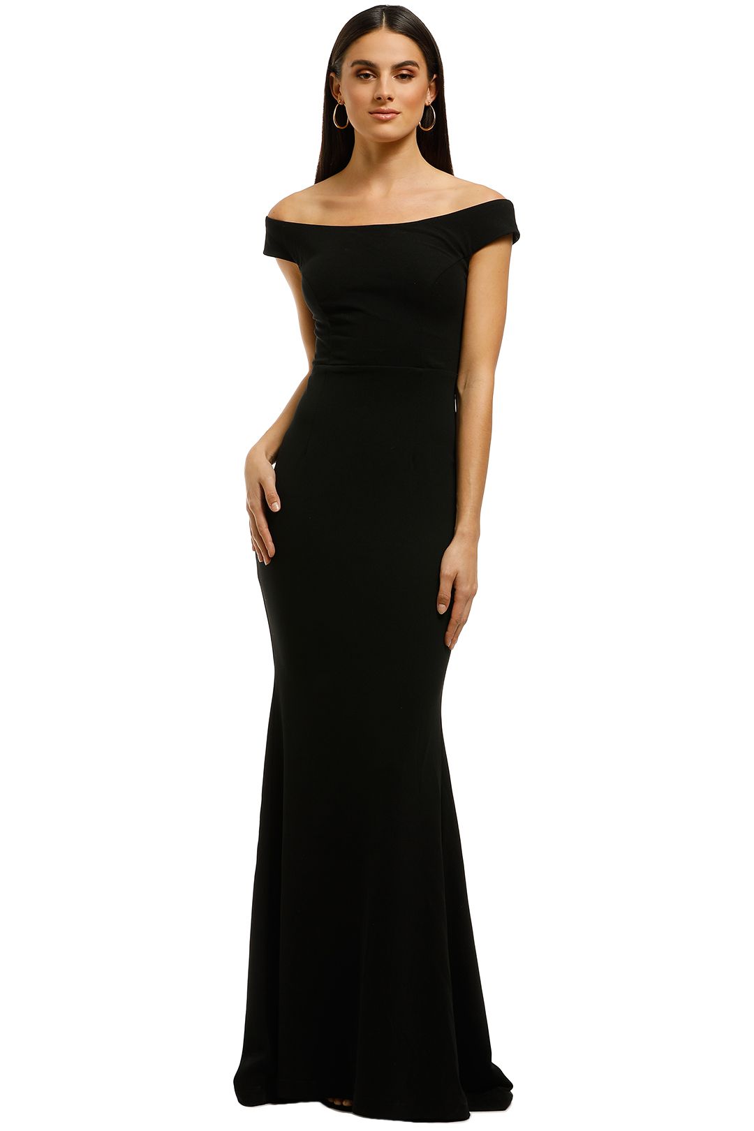 Thompson Gown in Black by Samantha Rose for Hire | GlamCorner