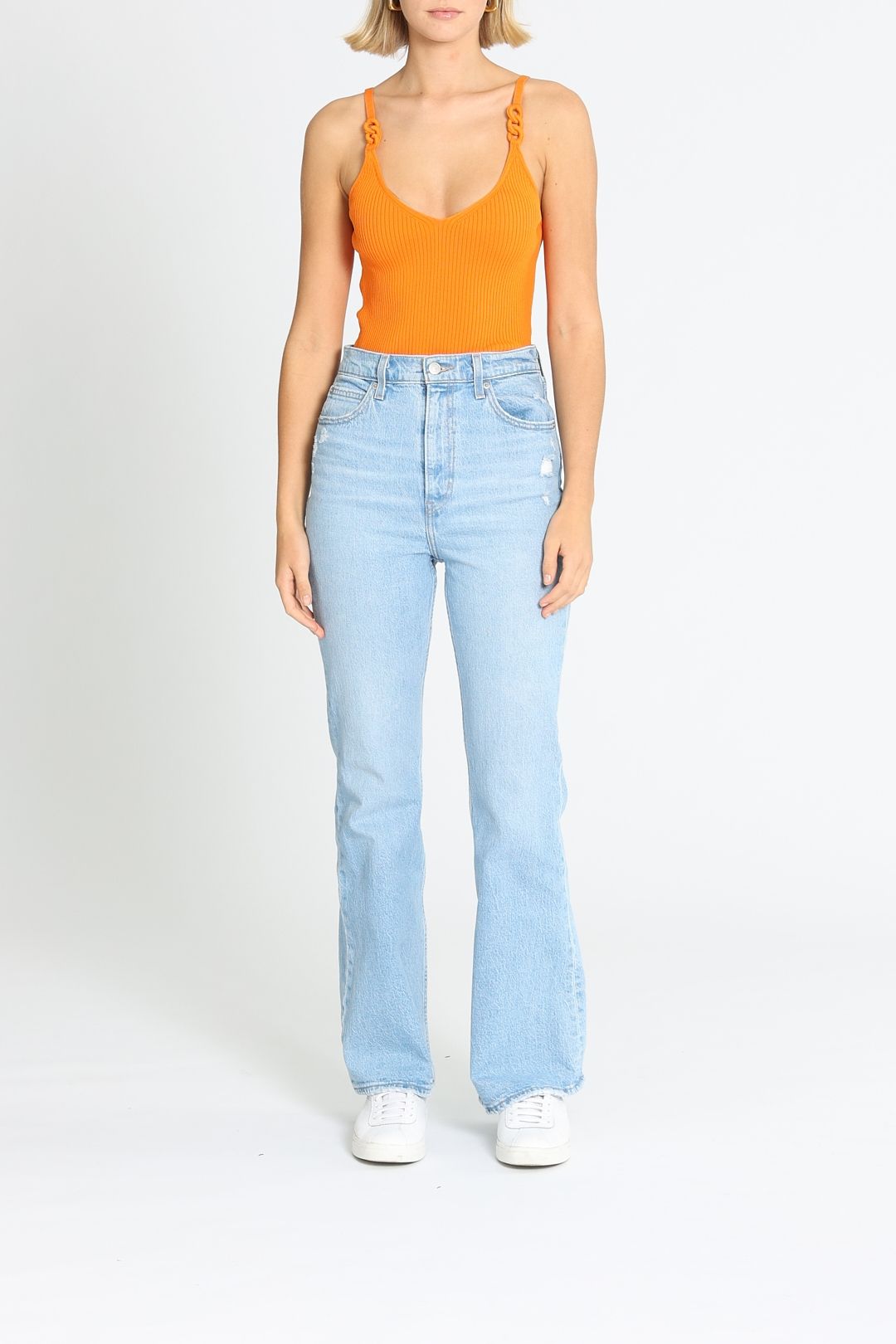 Sandro Logan Orange Cami Top