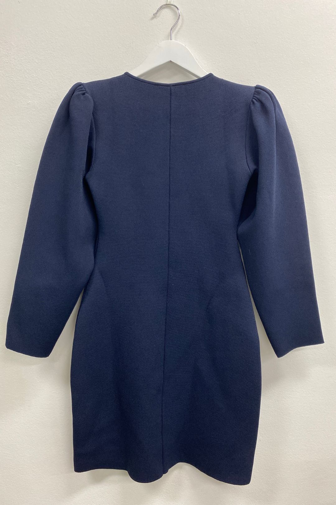 Scanlan Theodore - Crepe Knit Gather Sleeve Dress