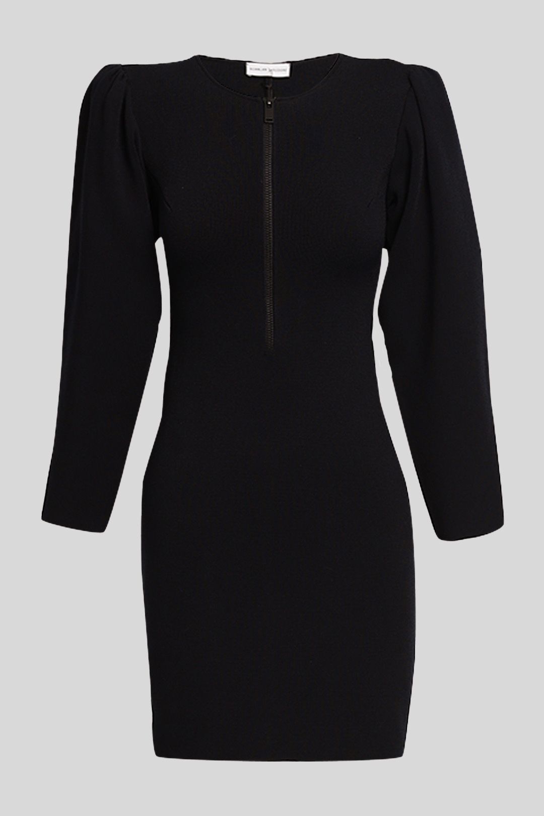 Scanlan Theodore - Crepe Knit Gather Sleeve Dress