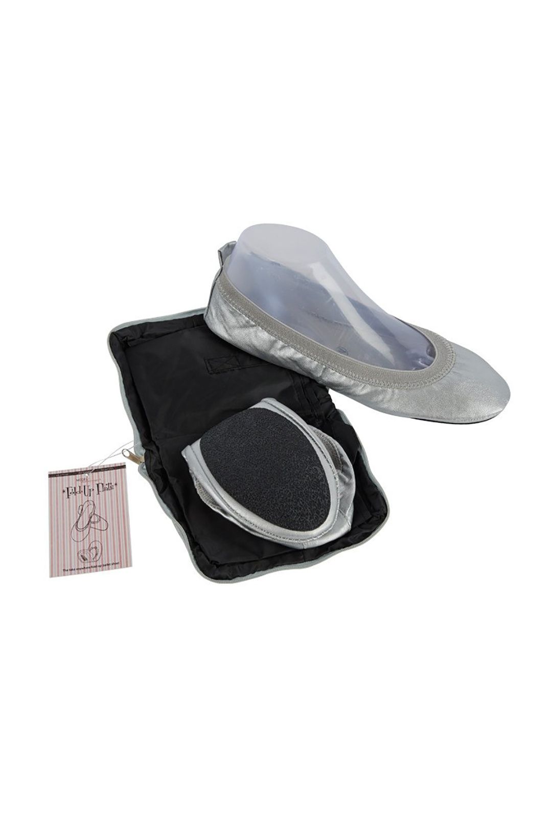 Secret Weapons - Fold Up Flats - Silver - Front