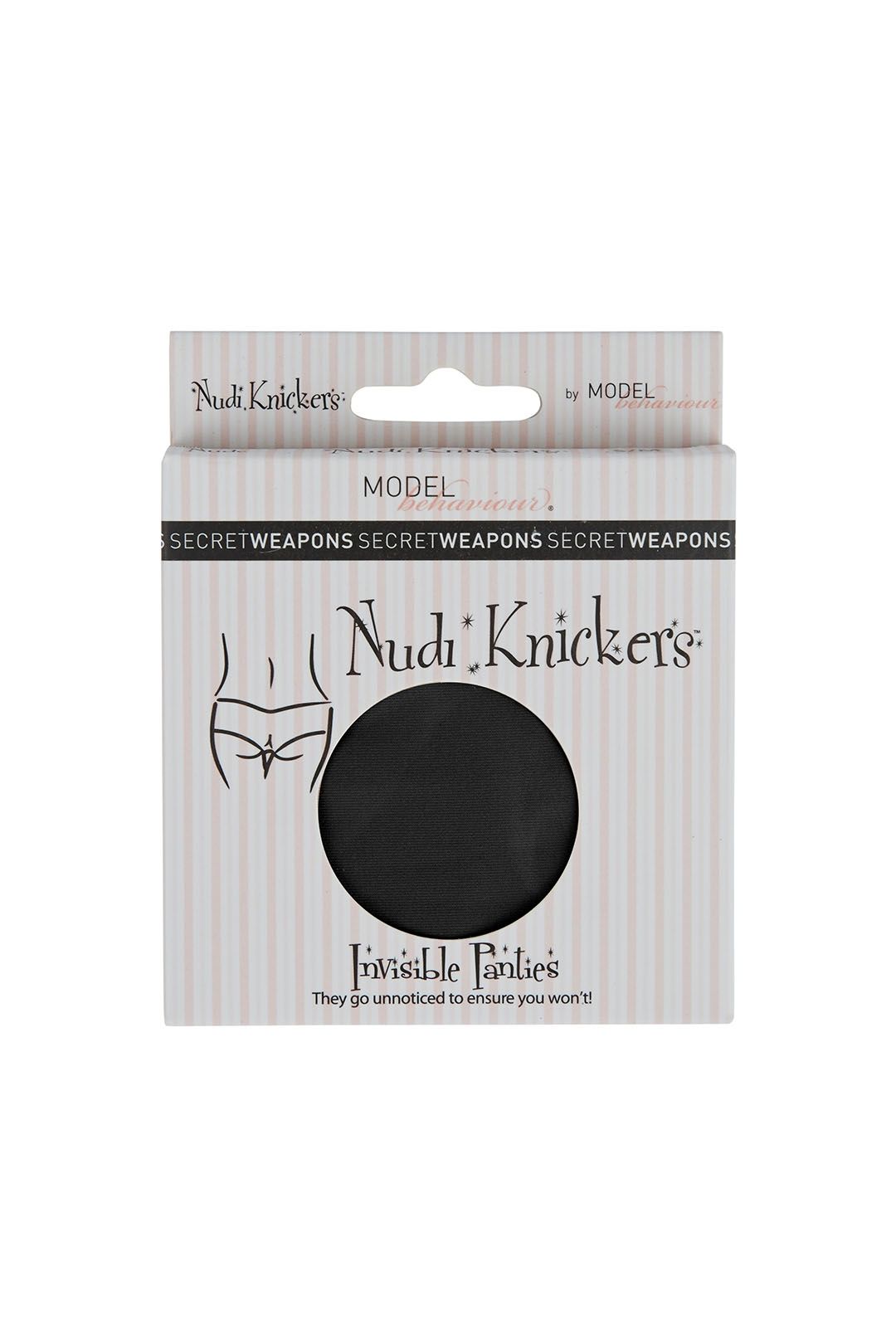 Secret Weapons - Nudi Knickers - Black - Front